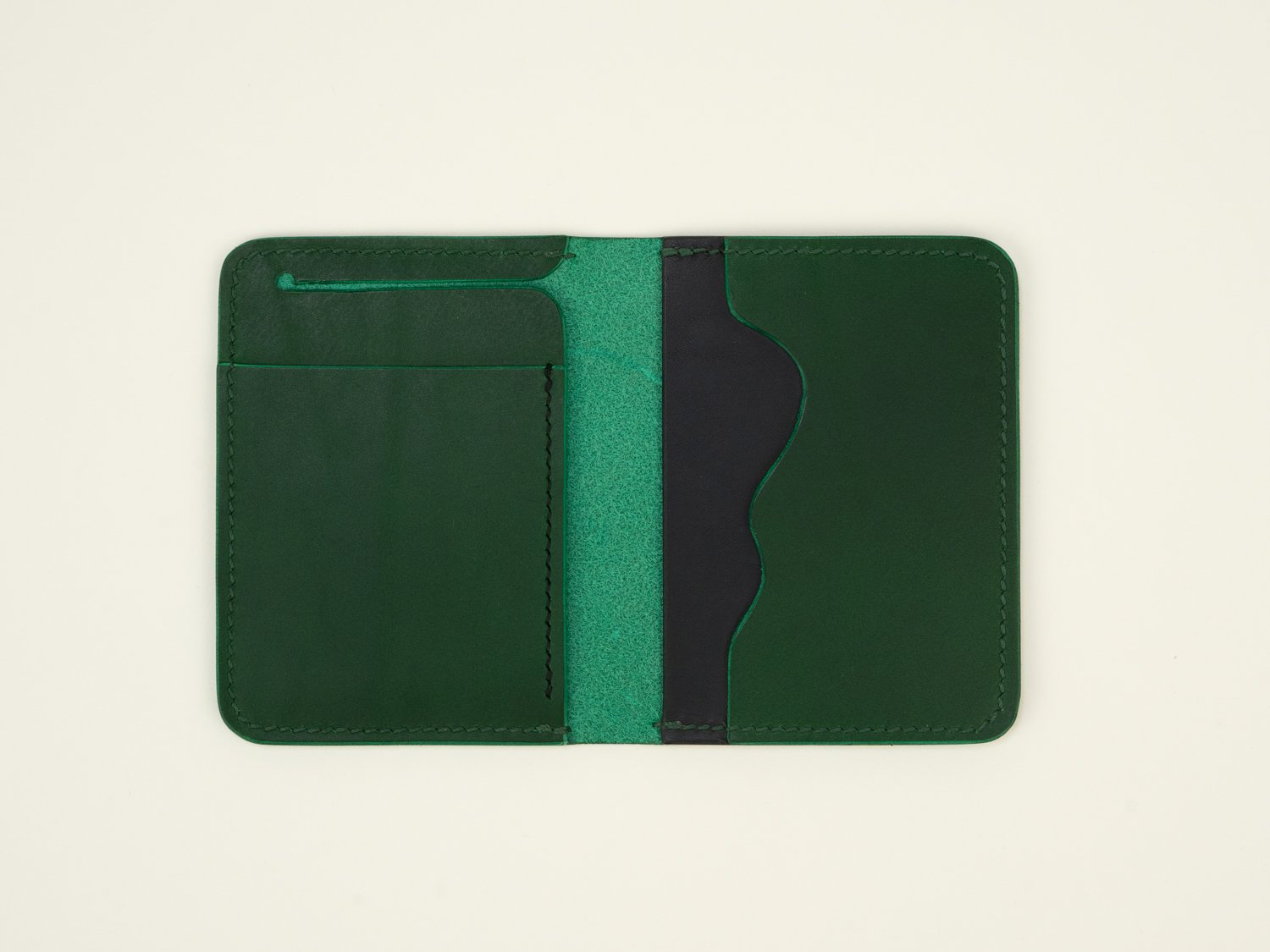 ACG Compact Wallet in Green/Black