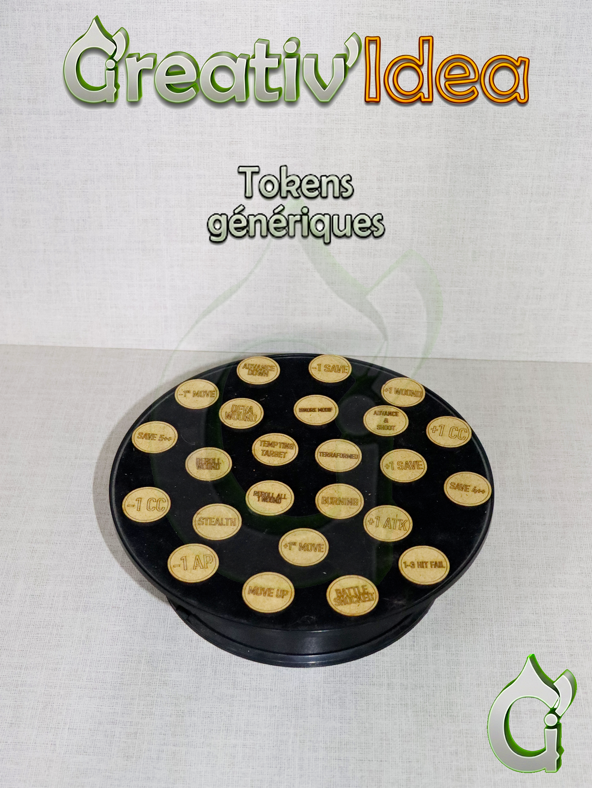 Tokens génériques à l’unité