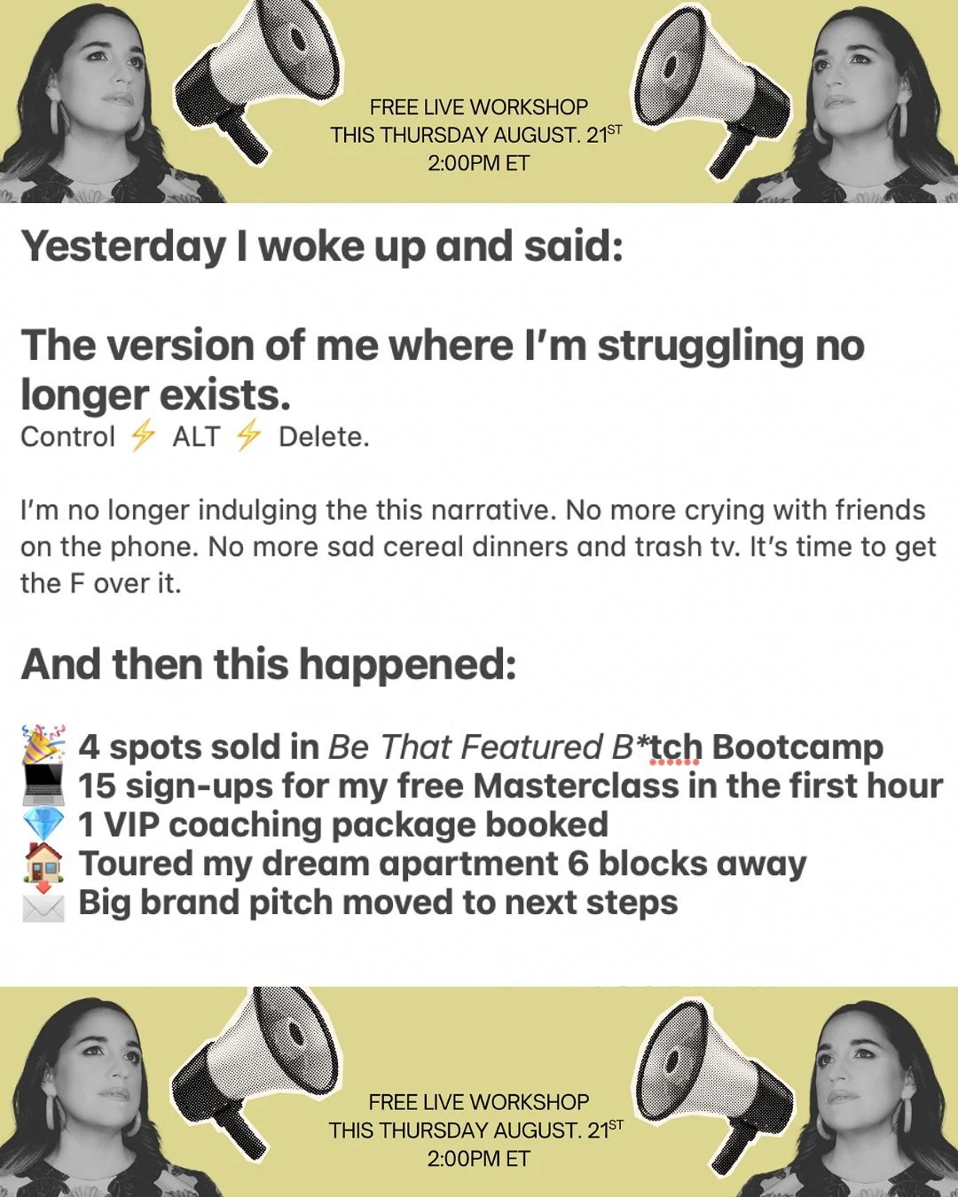 Think of your day as a chain reaction. The first link gets set when your alarm goes off, the last when your head hits the pillow. Everything in between? Programmed by how you treat yourself. Comment. 💪🏻 to get more detail details about my FREE mast