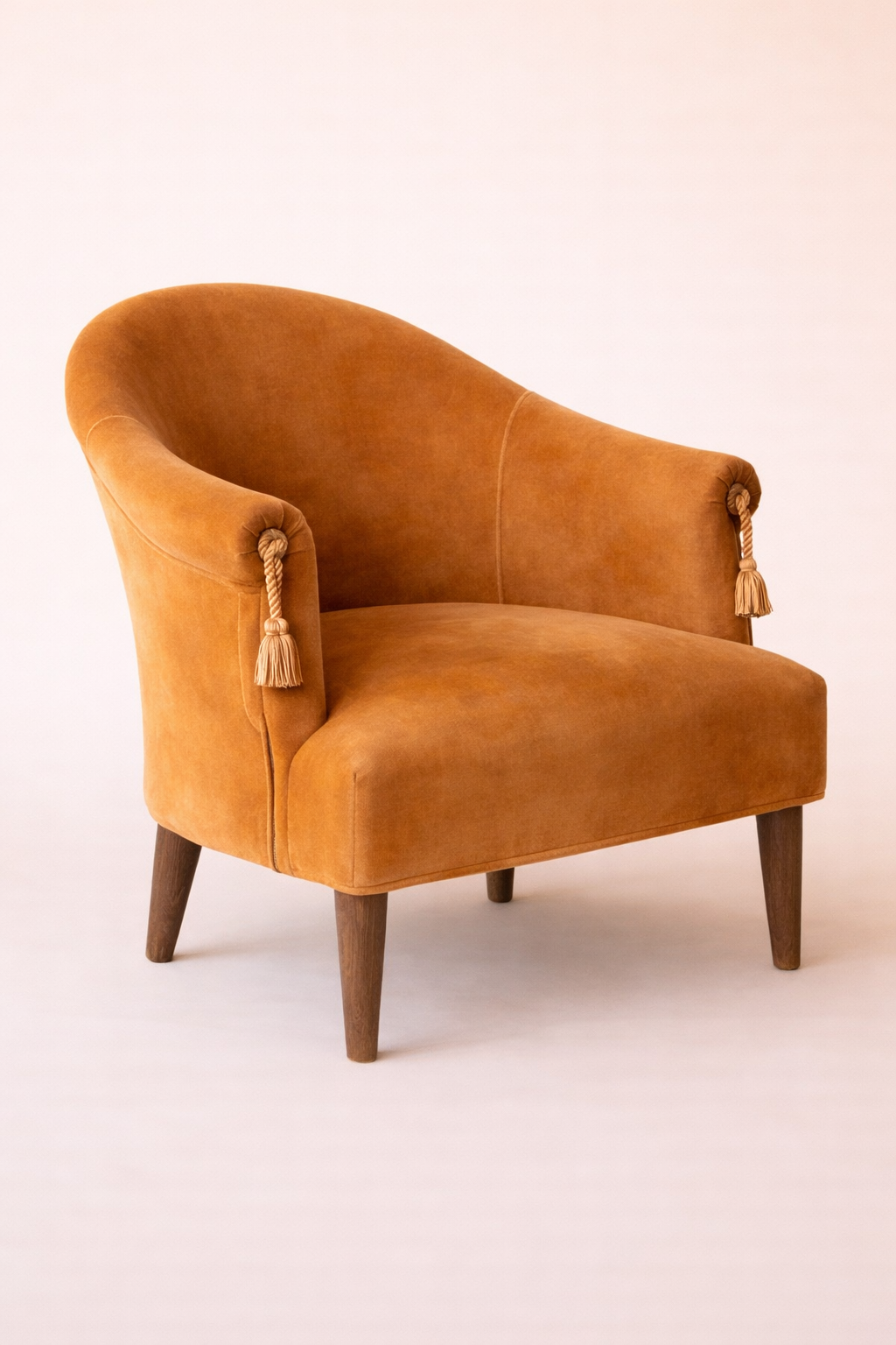 FAUTEUIL CRAPAUD MOUTARDE  MR