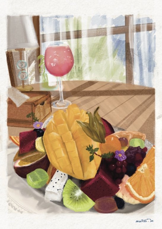 Luna Waffle at The Little Sunday Cafe in Chiang Mai