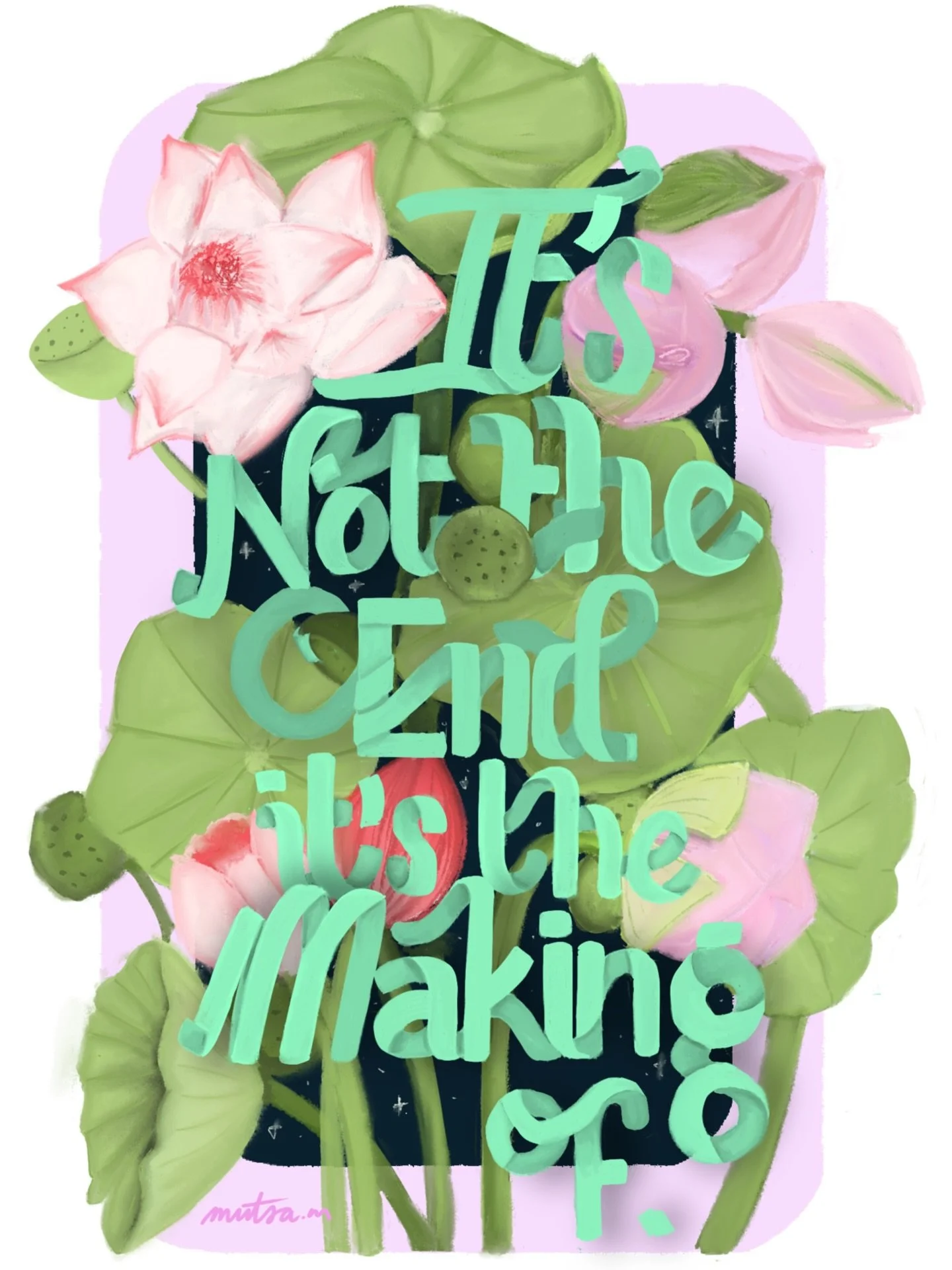 The language of music and flowers.
New Beginnings: Baby Steps + Lotus Flowers
Bittersweet Endings: A Couple Minutes + Bleeding Hearts

#music #flowers #typographicdesign #oliviadean #anodetolove