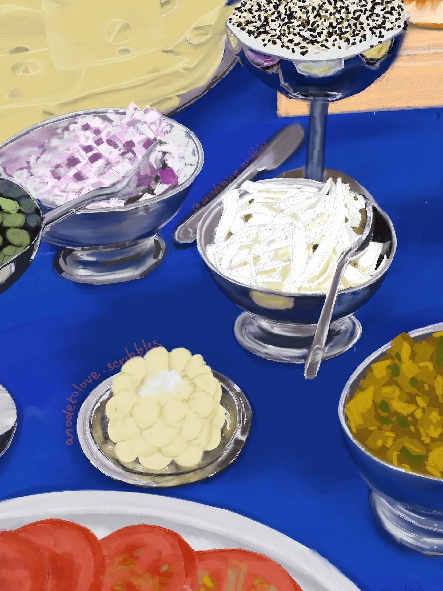 Free will use excellence exhibit 1. - a bagel bar at a birthday party. Obviously, I was inspired. 

You really can do whatever you want. #useyourimagination #creativity