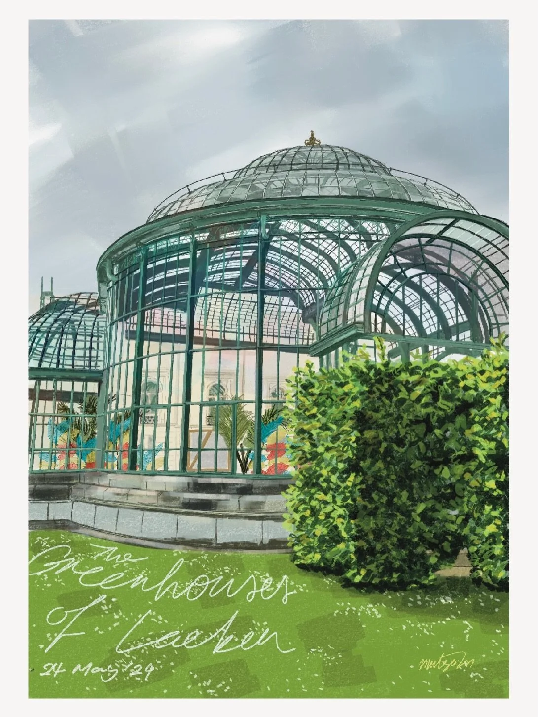 The Royal Greenhouses of Laeken in Brussels, 20 May ,24

Such beautiful architecture. I enjoyed my time there. I think it cost too much to build.

#digitalillustration #traveldiary #artprintsforsale #brussels #travelandlife