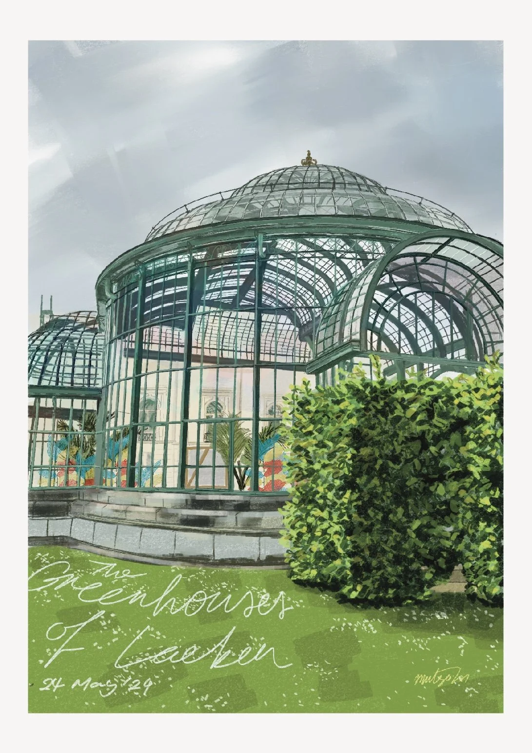 Greenhouses of Laeken Brussels