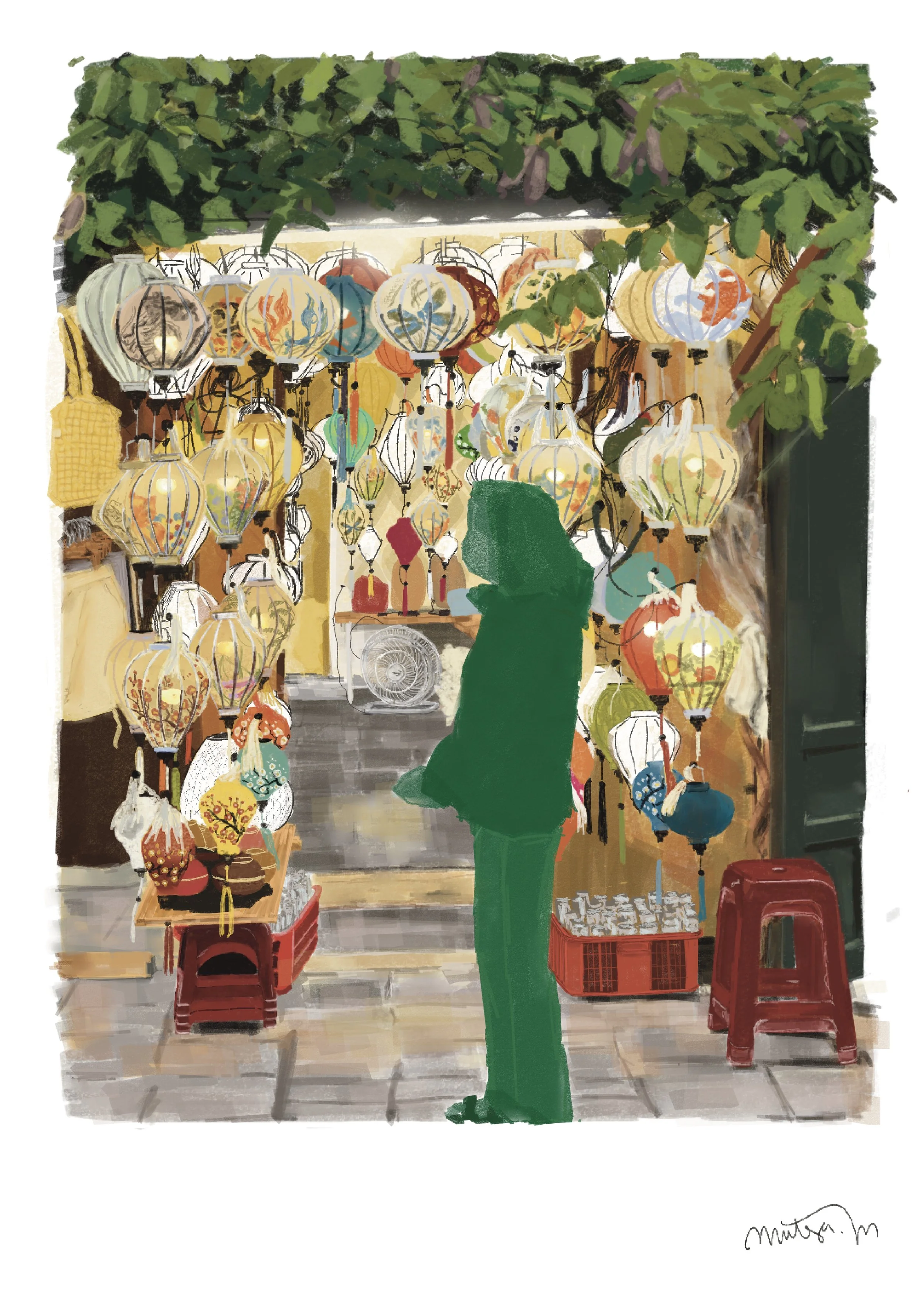Hoi An Lantern Stall