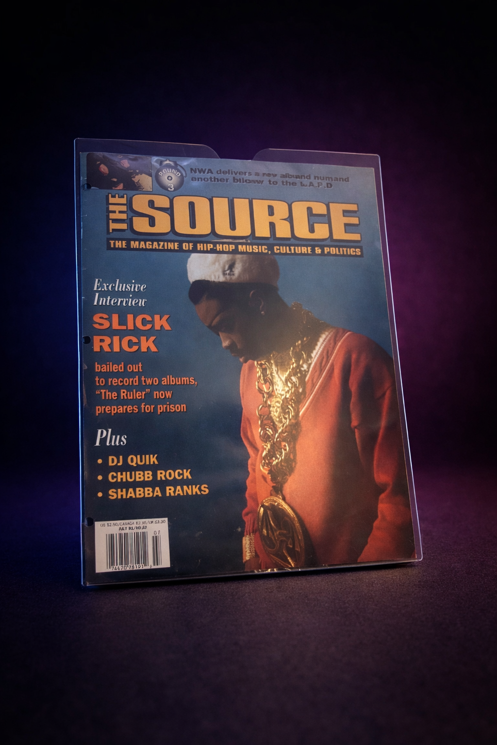The Source Magazine — Slick Rick Cover Issue (Vintage Hip-Hop Archive)