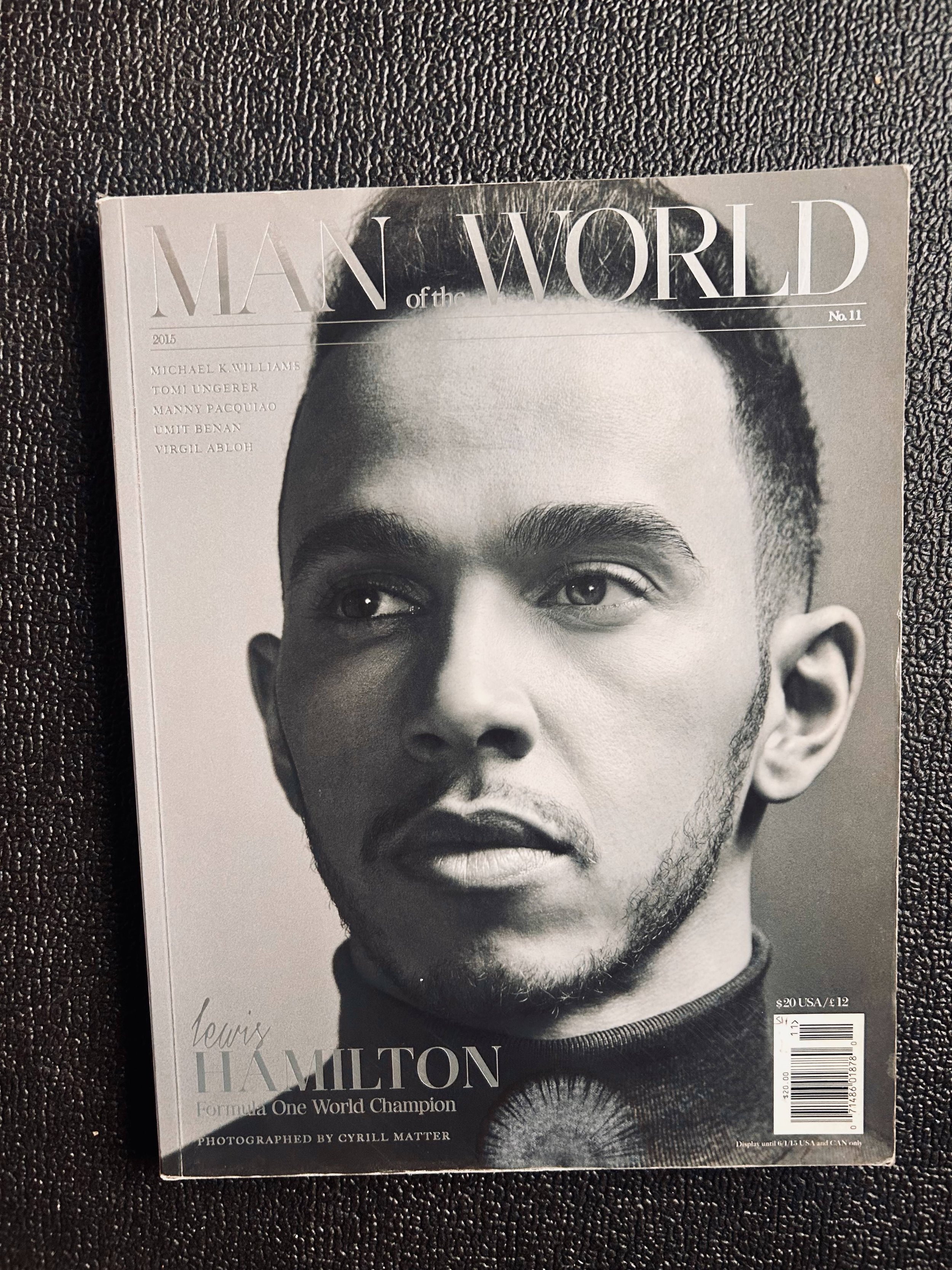 Man of the World Magazine - Issue 11 (2015) Lewis Hamilton