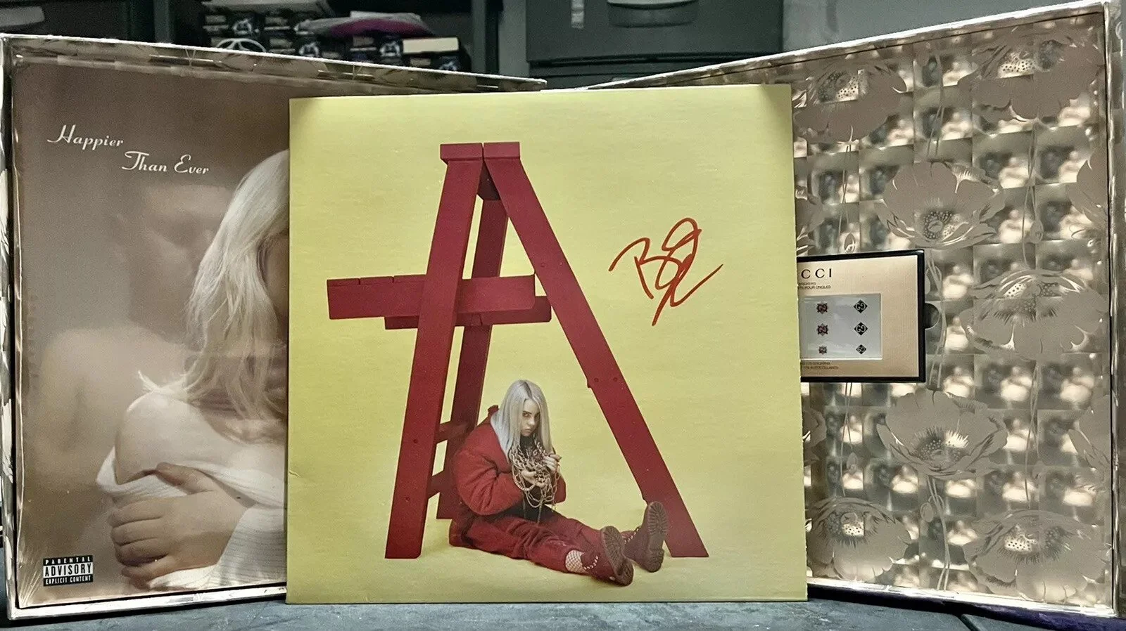 Billie Eilish GUCCI Happier Than Ever Limited Edition Vinyl Box Set