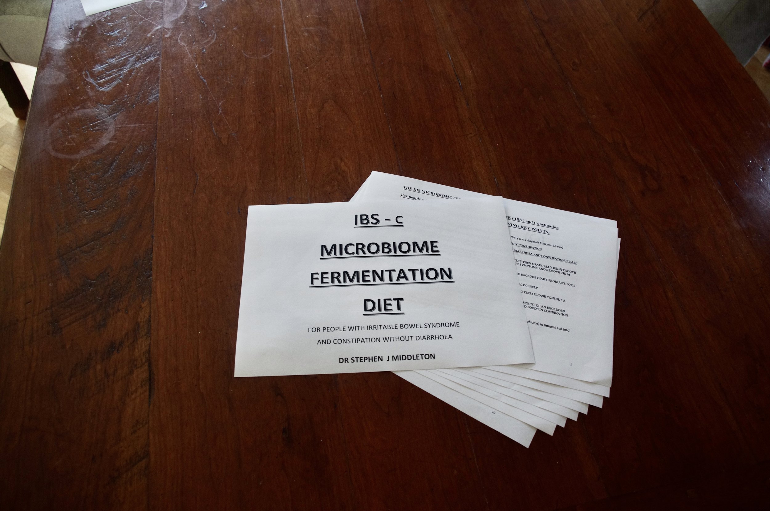 IBS MICROBIOME FERMENTATION DIET FOR CONSTIPATION PREDOMINANT IBS (download the ebooklet)