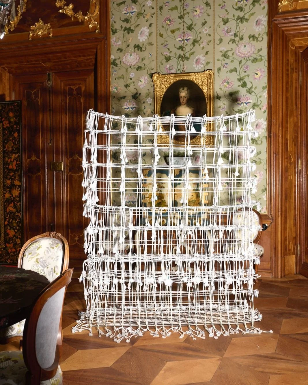 Standing Textile(s) is part of the exhibition Knit and Weave at Schloss Hollenegg for Design! ✨

Knit and Weave brings together the bold, the intricate, and the unexpected from over 30 visionary designers exploring the boundaries of textile.🔬💫 Cura