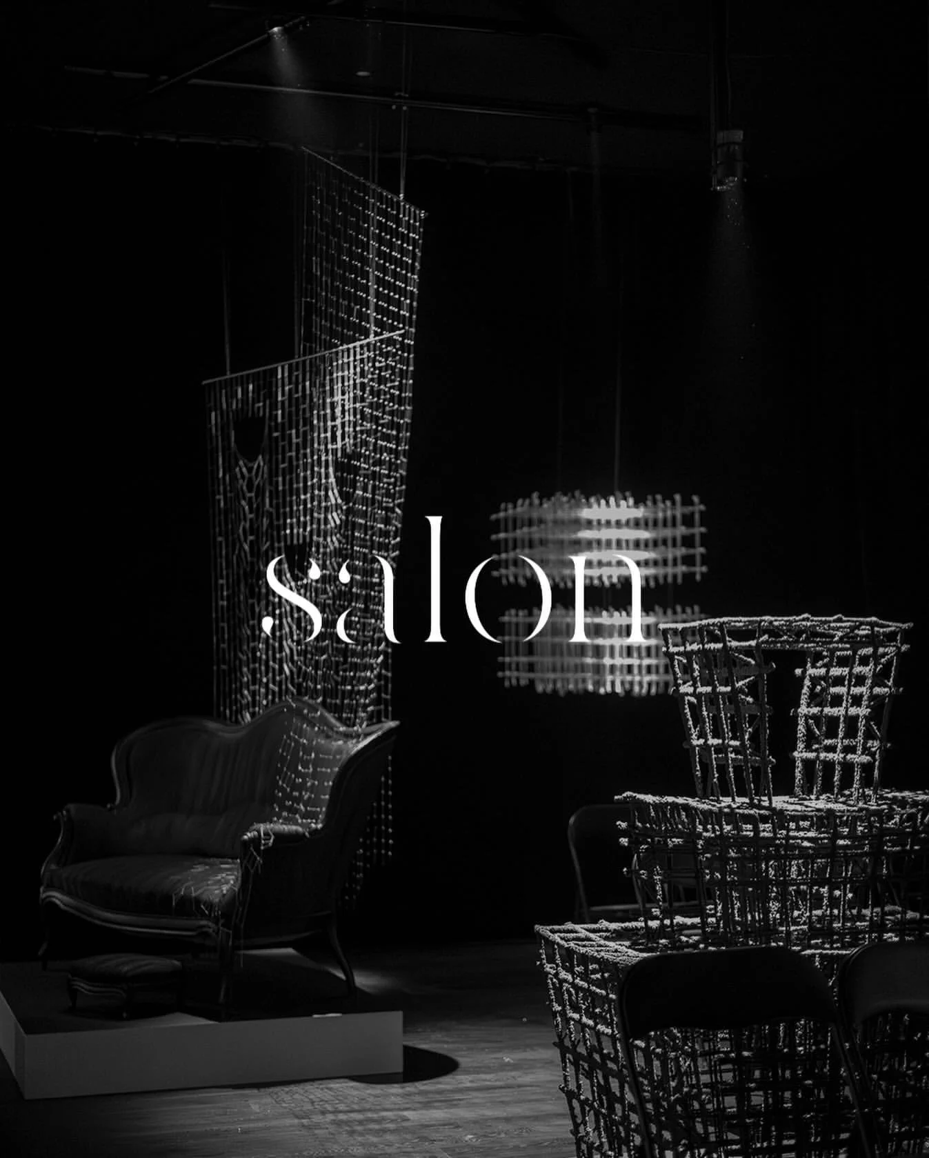 Repost &bull; @salon.noir.art 
The technique behind Rae and Pagoda emerges from the act of weaving &ndash; a process that intertwines fragility and structure, which is then sealed by reinforcing surface layer. The result is that pieces feel simultane