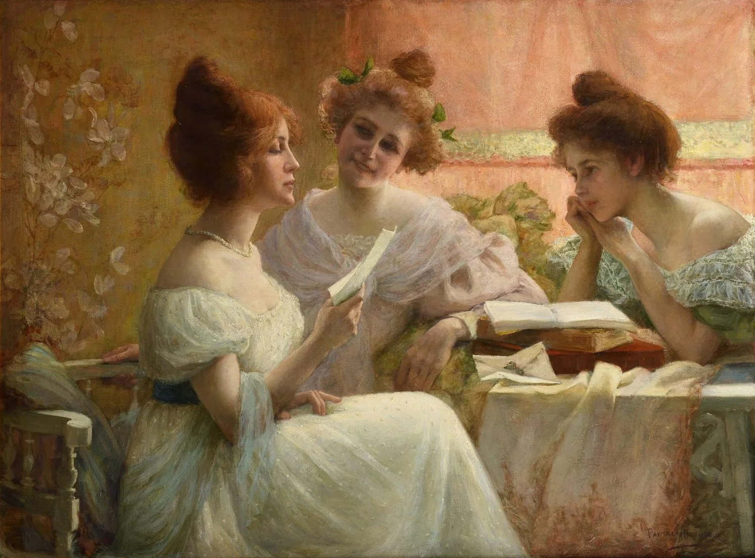 Blanche Paymal-Amouroux, "The Reading"