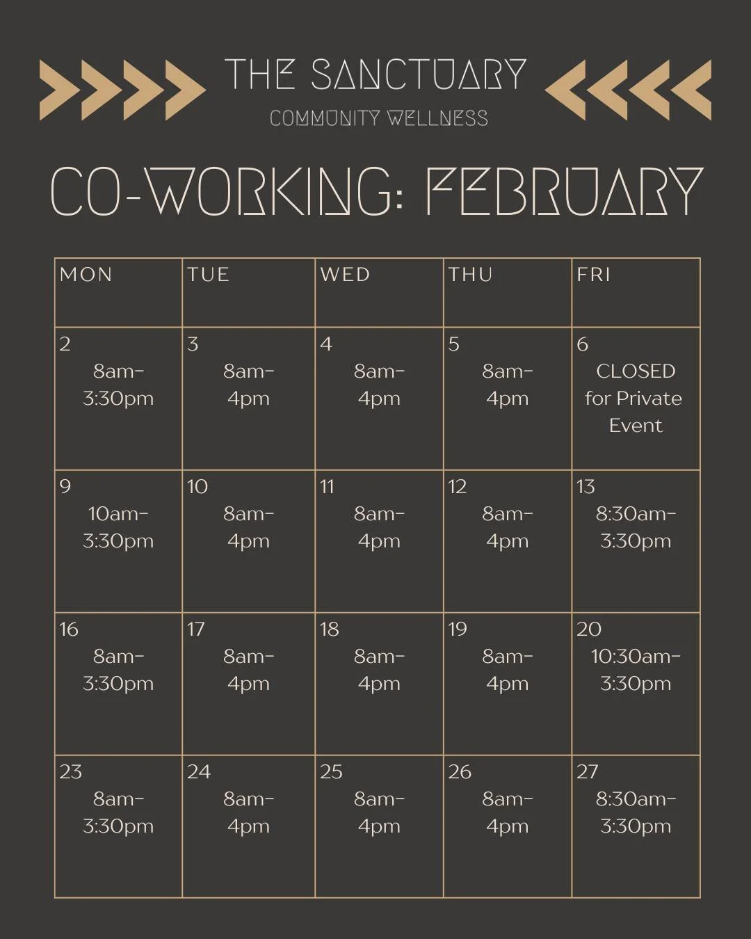 February in Vermont has us bundled up and staying in&hellip; but this month is also about love - love of self, love of one another, and choosing connection over division. 🤍

Our February co-working hours are here, and we&rsquo;re opening the doors f