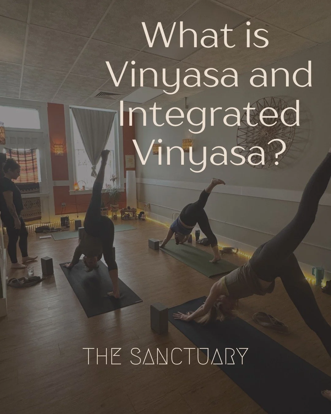 Flow with your breath. Move with intention. 🌿

We offer two styles of Vinyasa yoga at The Sanctuary, both rooted in breath-linked movement and open to all levels.

🌙 Vinyasa with Diana Ferguson
Mondays | 9:00 &ndash; 10:00am &amp; various pop-ups
O