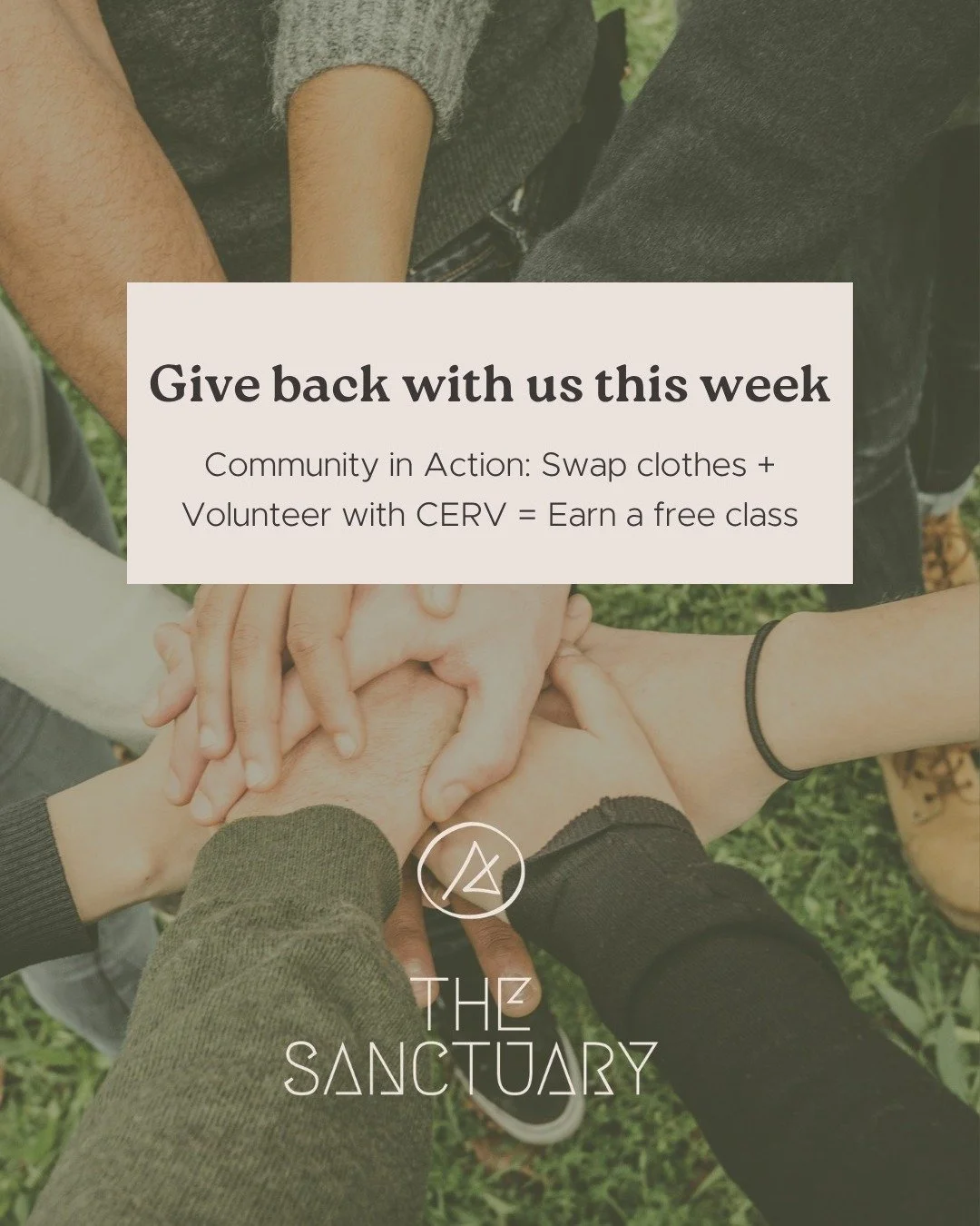 Community in action. Give back with us this week. 🌿

Tomorrow is our Clothing Swap and we are so excited to see what treasures find new homes! But this year we wanted to take it one step further.

After the swap, we will be bringing our remaining cl