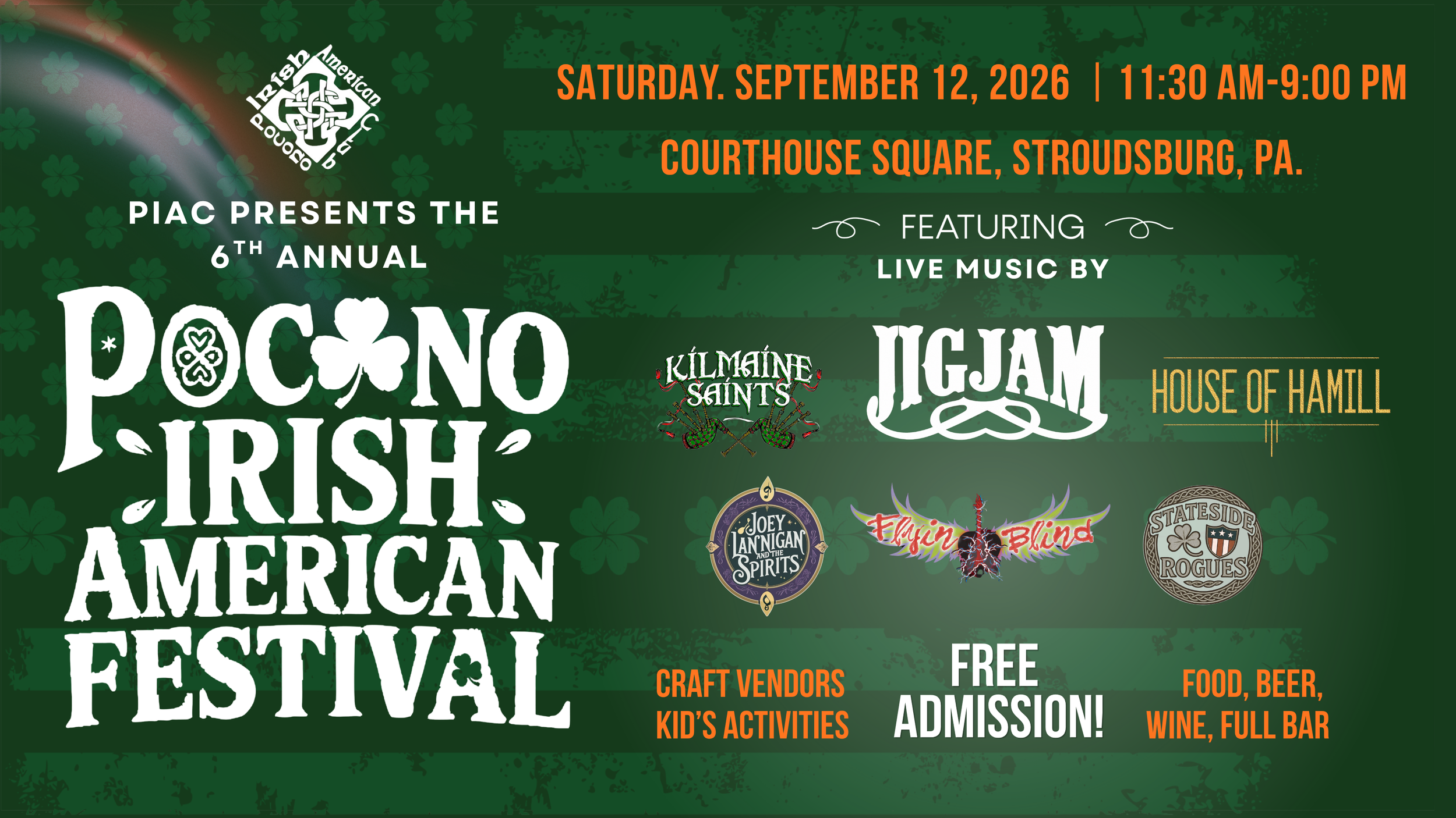 6TH Annual Irish American Festival 