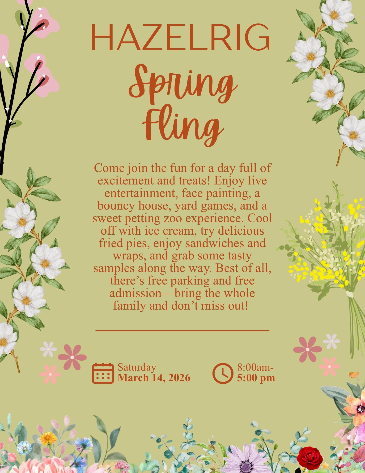 Pop Up at Hazelrig Orchards