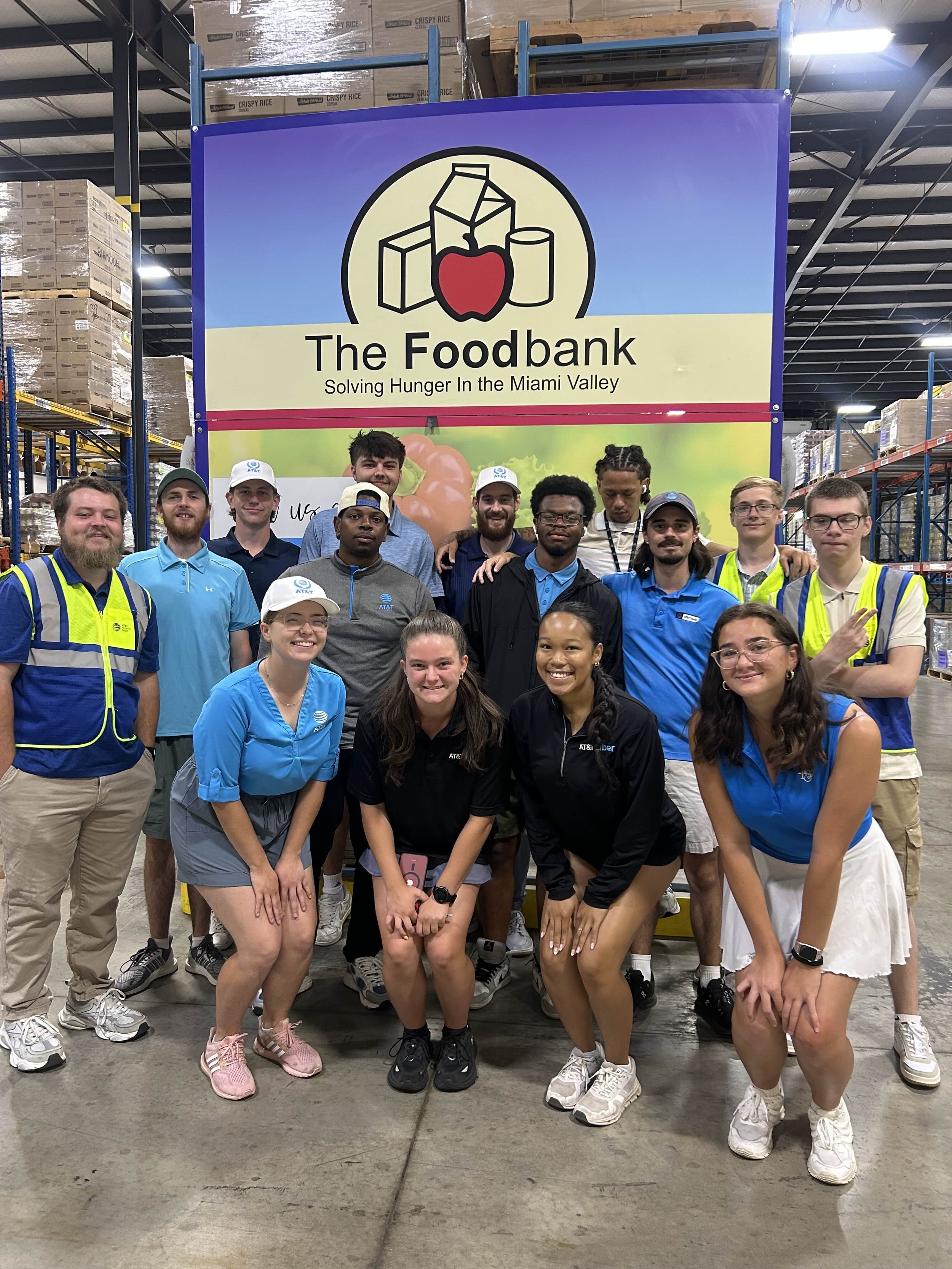 Volunteering at The Food Bank
