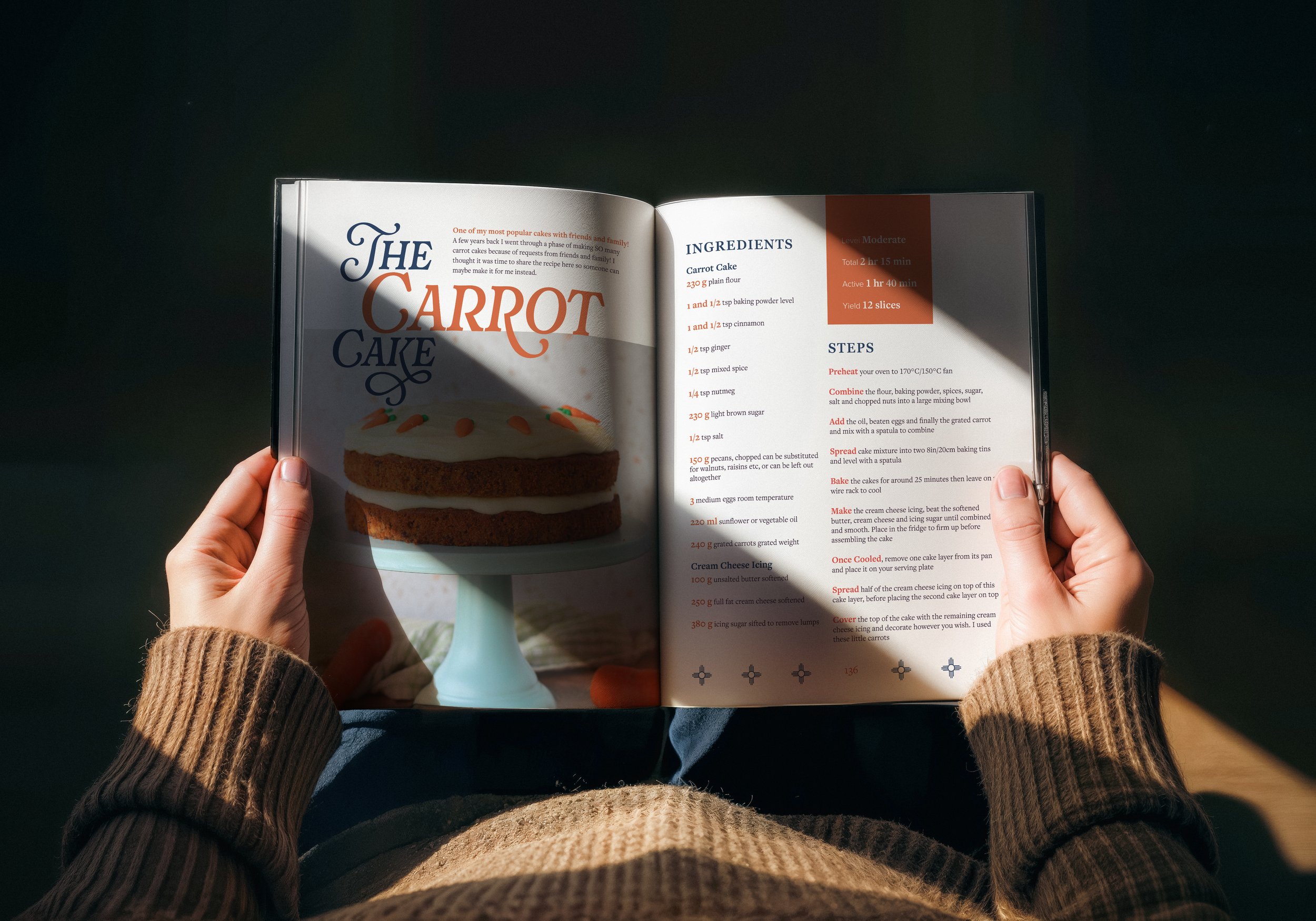 The Carrot Cake layout.