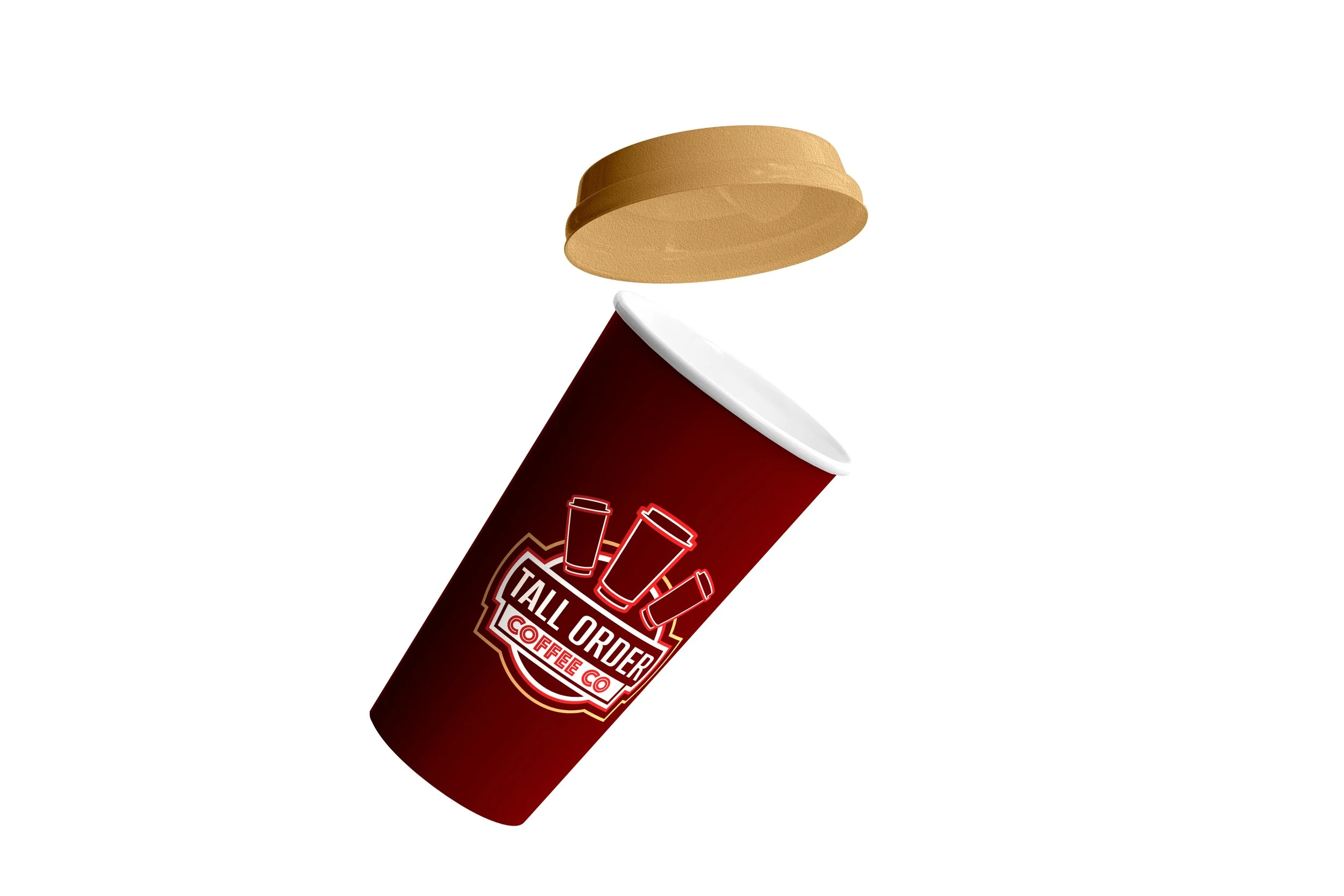 Tall Order Coffee CO. To go cup