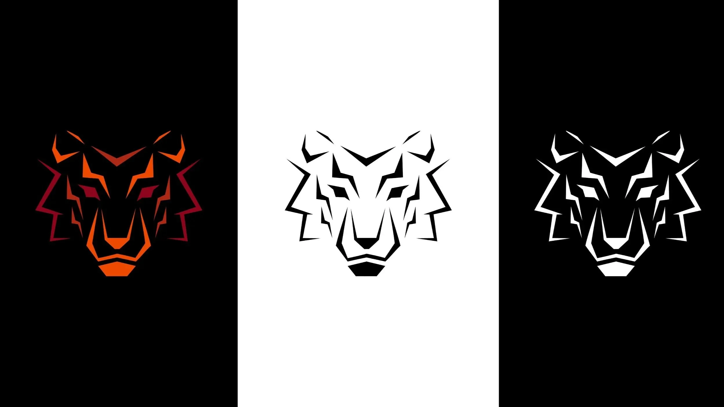 Tigers Gaming logo options.