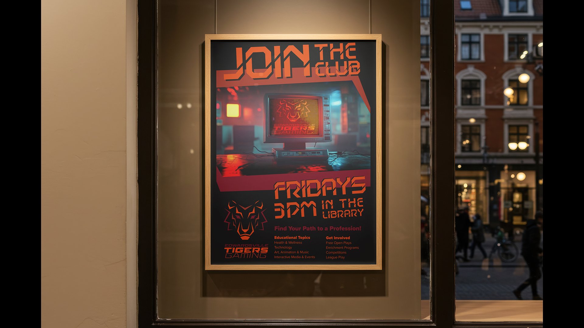 Tigers Gaming phoster.