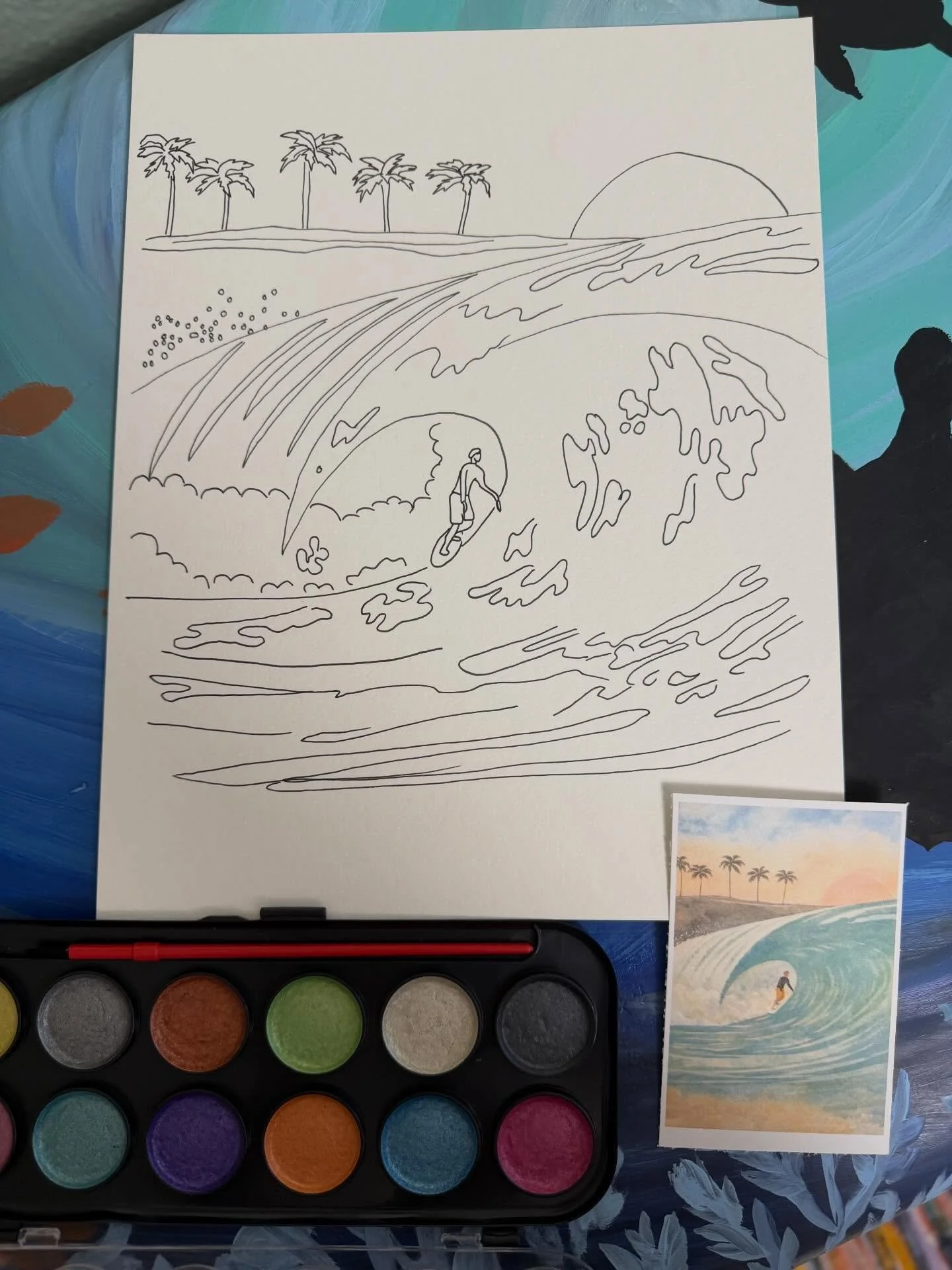 If you&rsquo;ve been needing a creative reset&hellip; this is it 🎨🌊

Introducing TC Creative Co. Watercolor Kits &mdash; designed for all ages, all skill levels, and all salty souls 🤍

Each kit is inspired by surf, nature, and adventure&mdash;so y