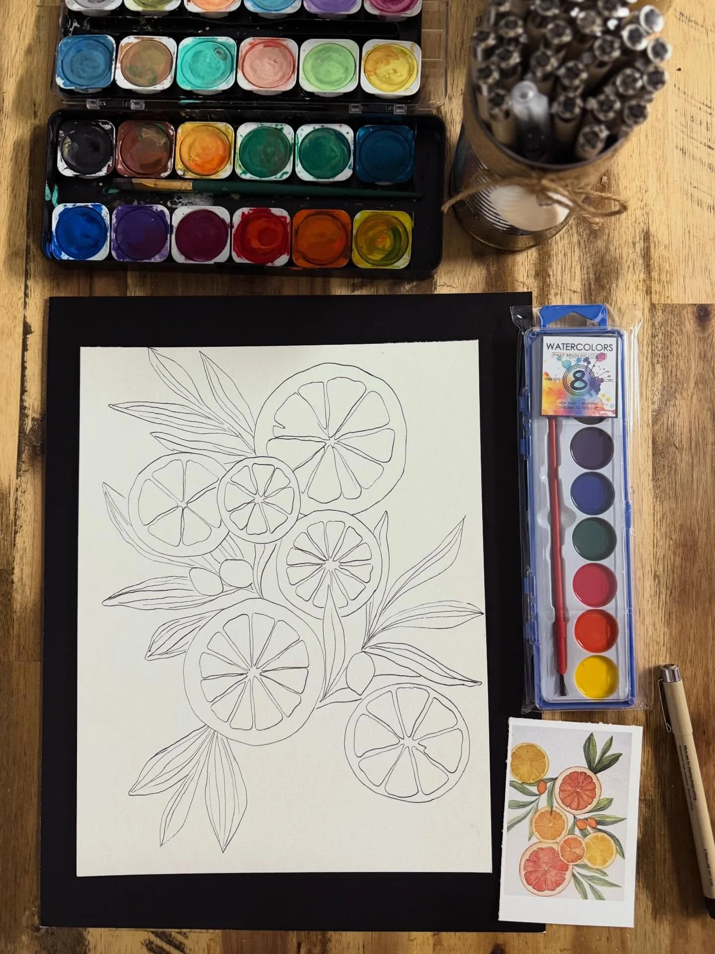 When life gives you citrus&hellip; paint it 🍊🎨✨

Our citrus watercolor kits are dropping just in time for spring 🌼

🍊 Pre-order now + pick up at @schachtgroves Spring Festival for just $15
🍊 Or come shop water color kit collection in person + gr