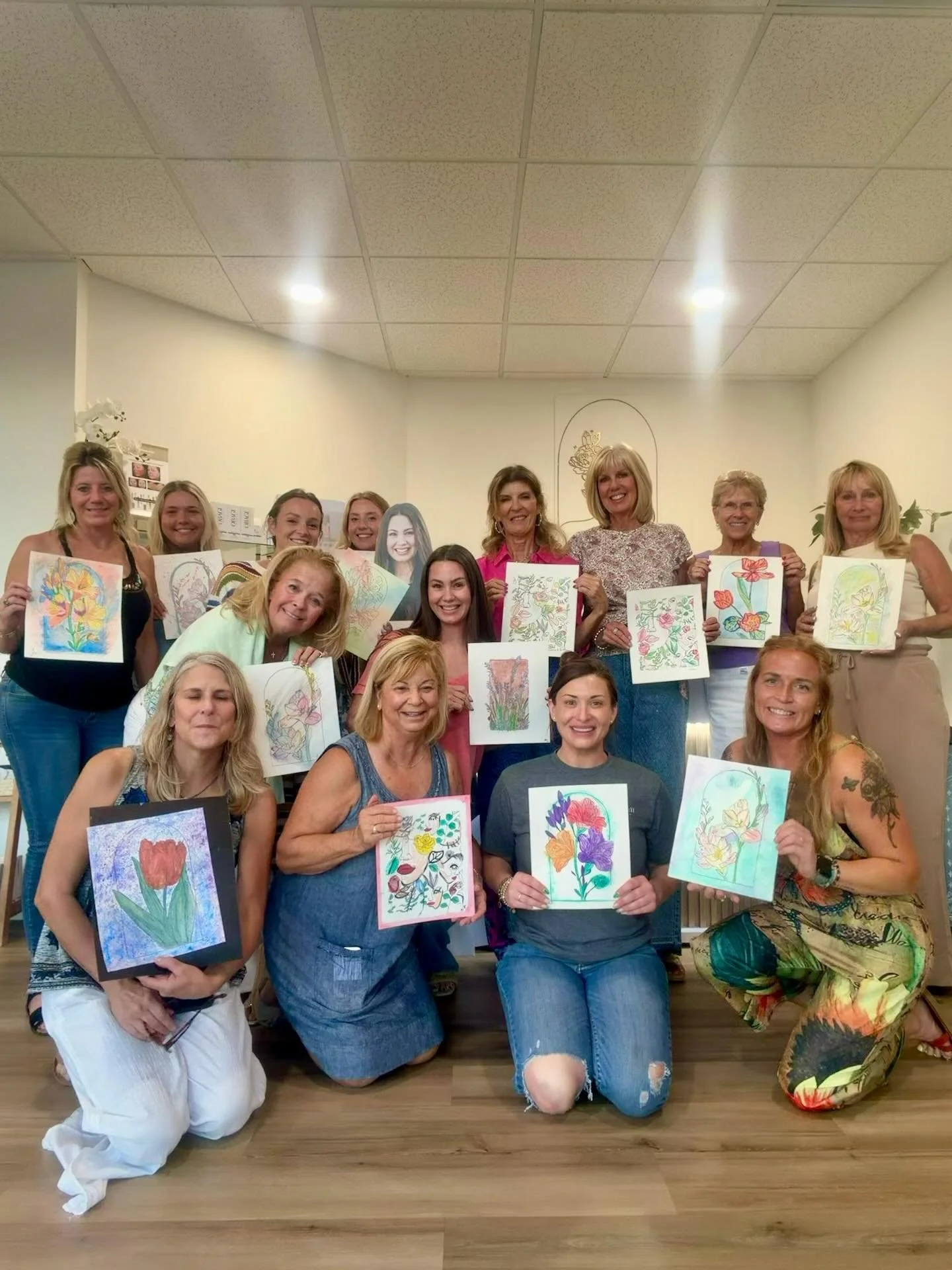 An evening of watercolor, connection, and quiet gratitude. 🥂🎨

So thankful to have collaborated on this Paint + Prosecco experience at @studioeleveneleven_ in support of @irchealthystart and @paigealissa_esthetics (Paige Charbonneau) for @dancingwi