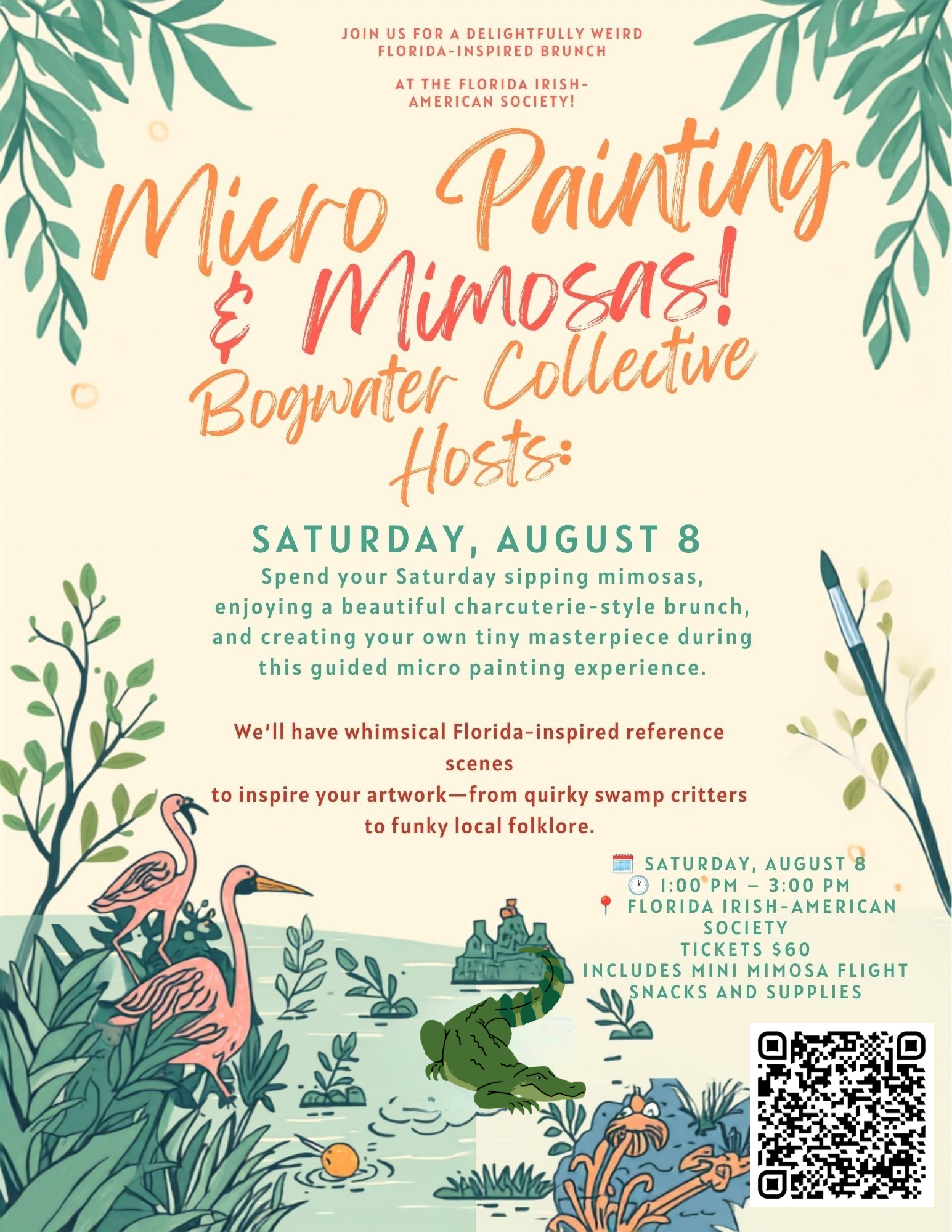 Bogwater Collective- Micro Painting & Mimosas