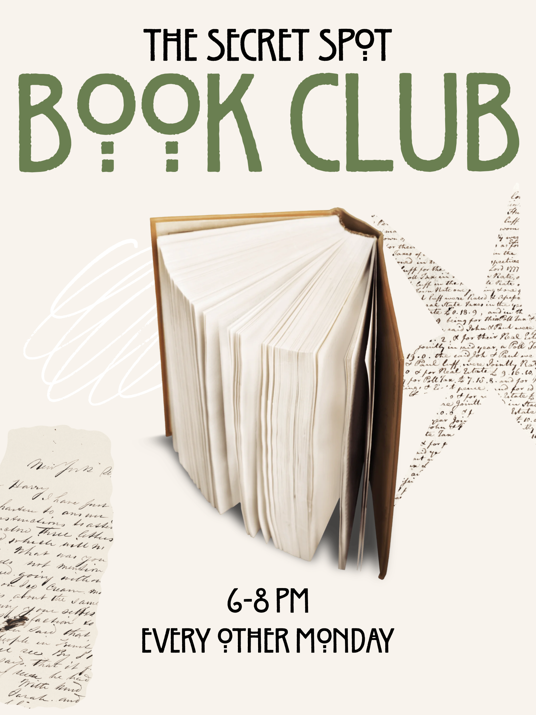 The Secret Spot- Book Club 