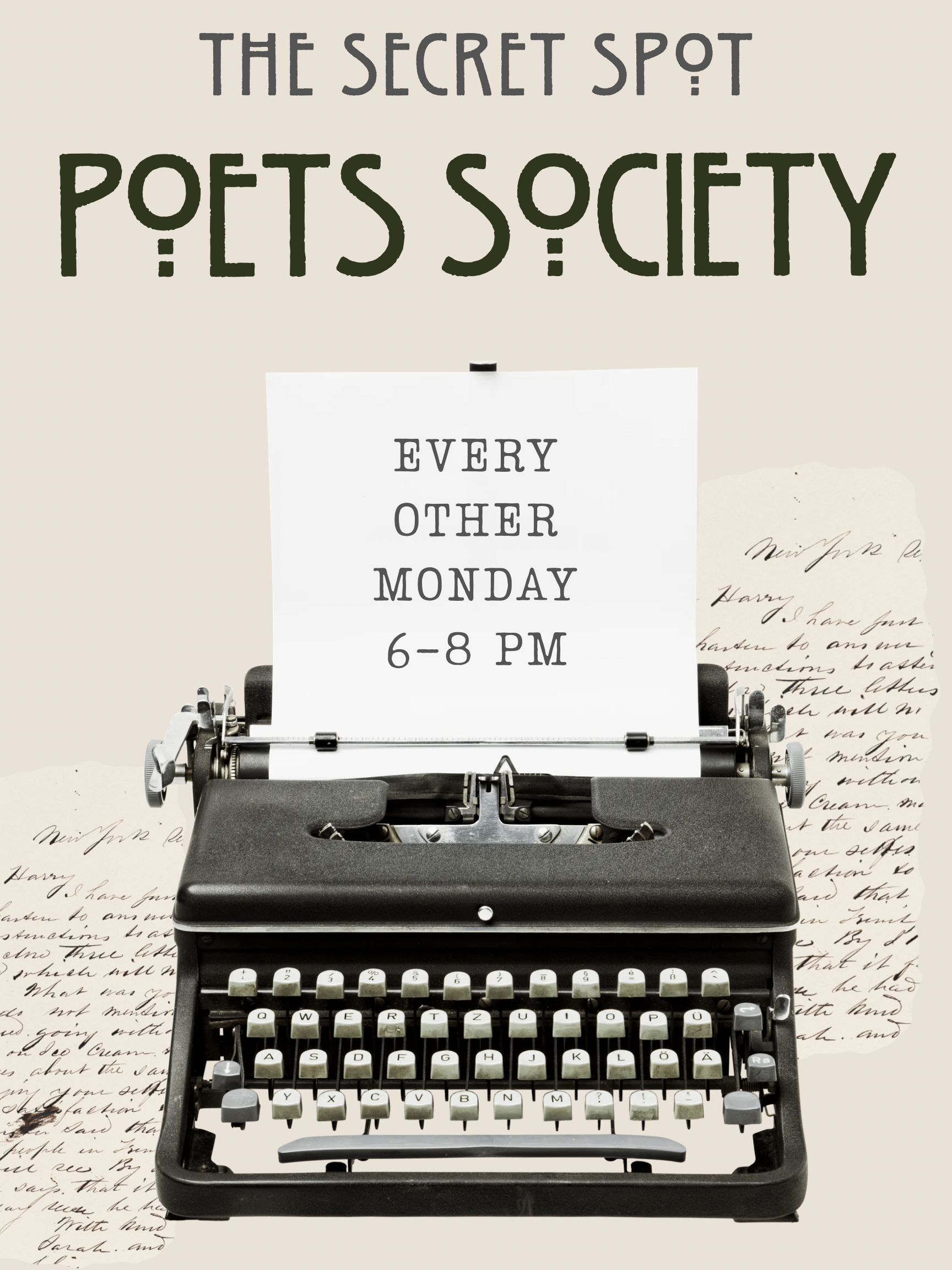 The Secret Spot- Poets Society