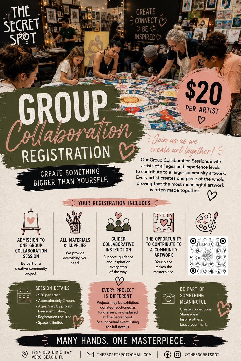The Secret Spot- Group Collaboration 
