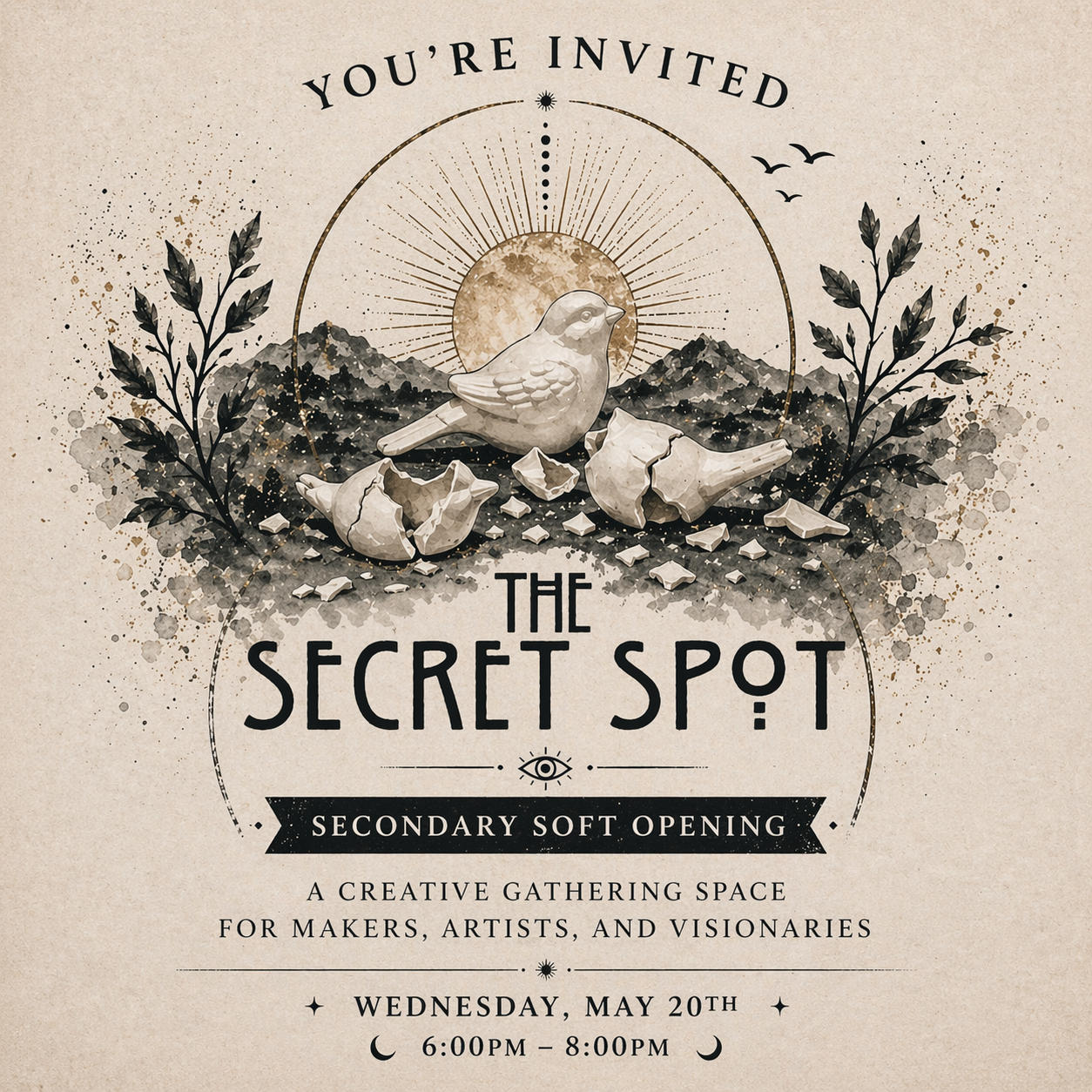 The Secret Spot- Secondary Soft Opening- Break Sh!t