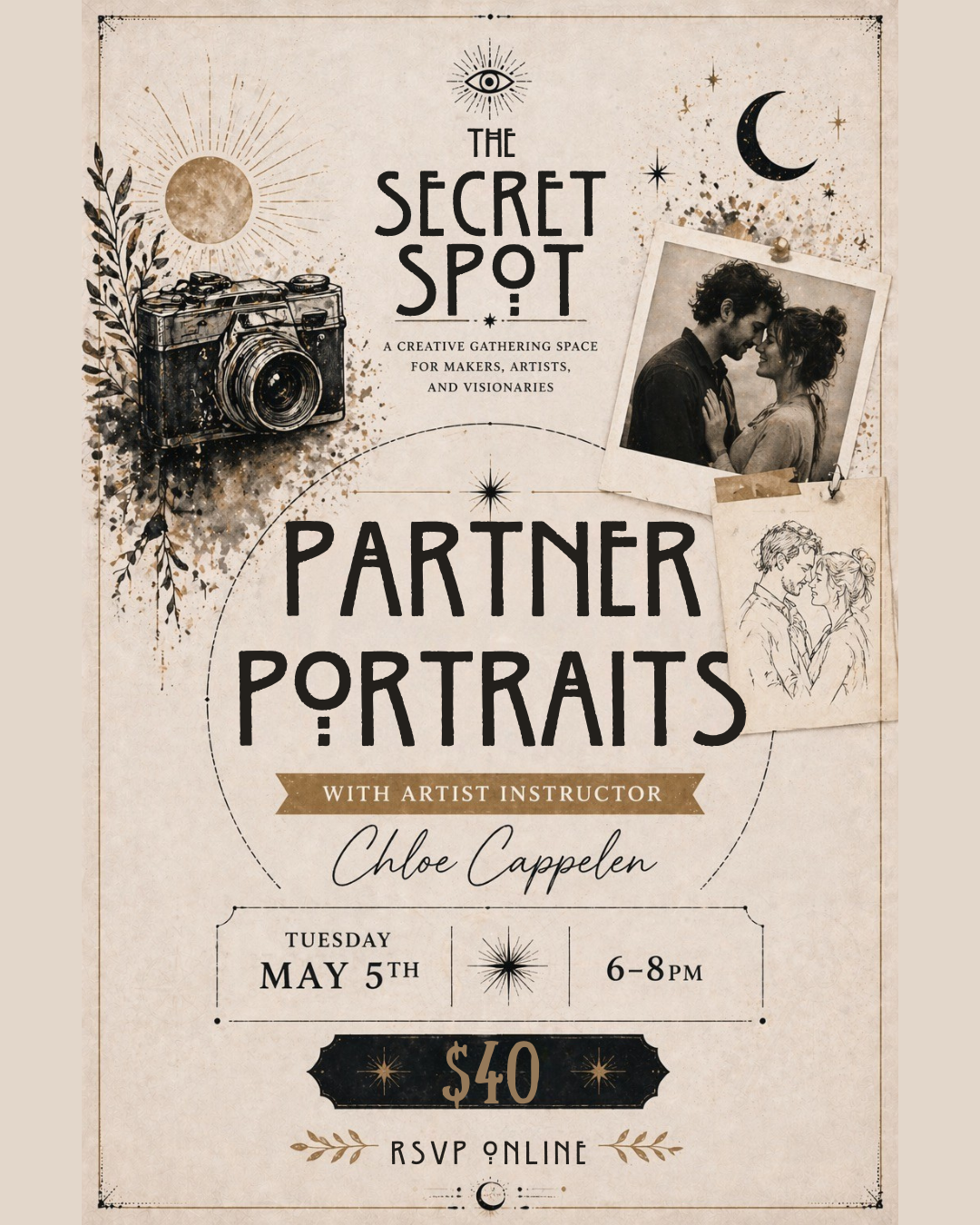 The Secret Spot- Partner Portrait with Chloe
