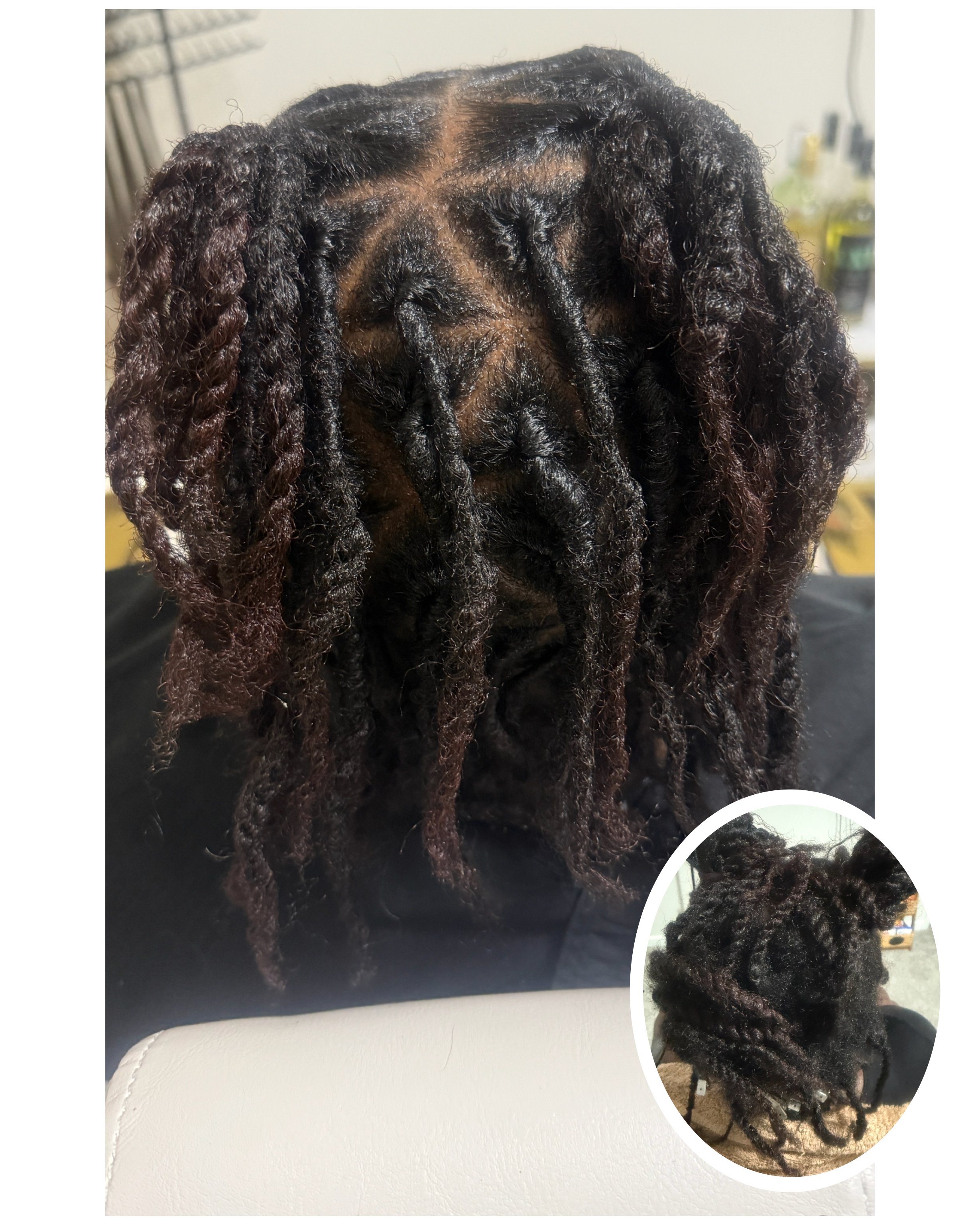 Retwist on un-mature locs