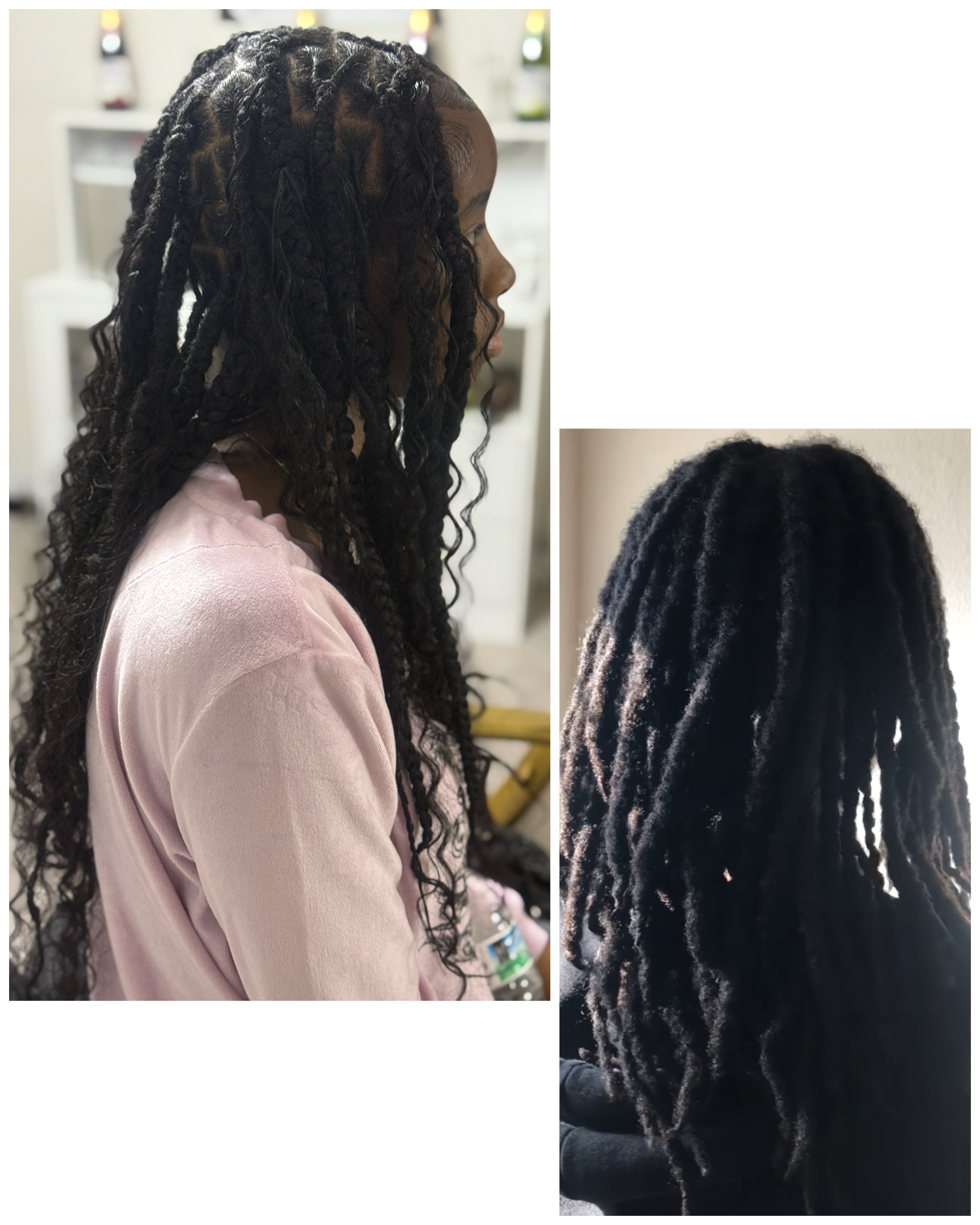 Braids Over Locs