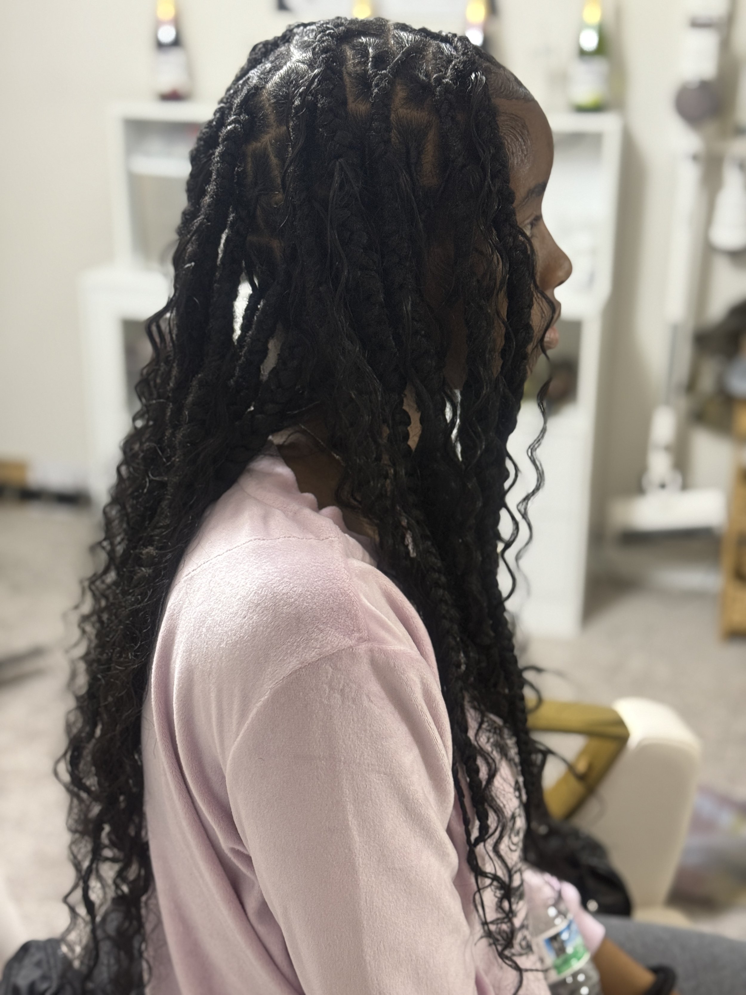 Braids Over Locs