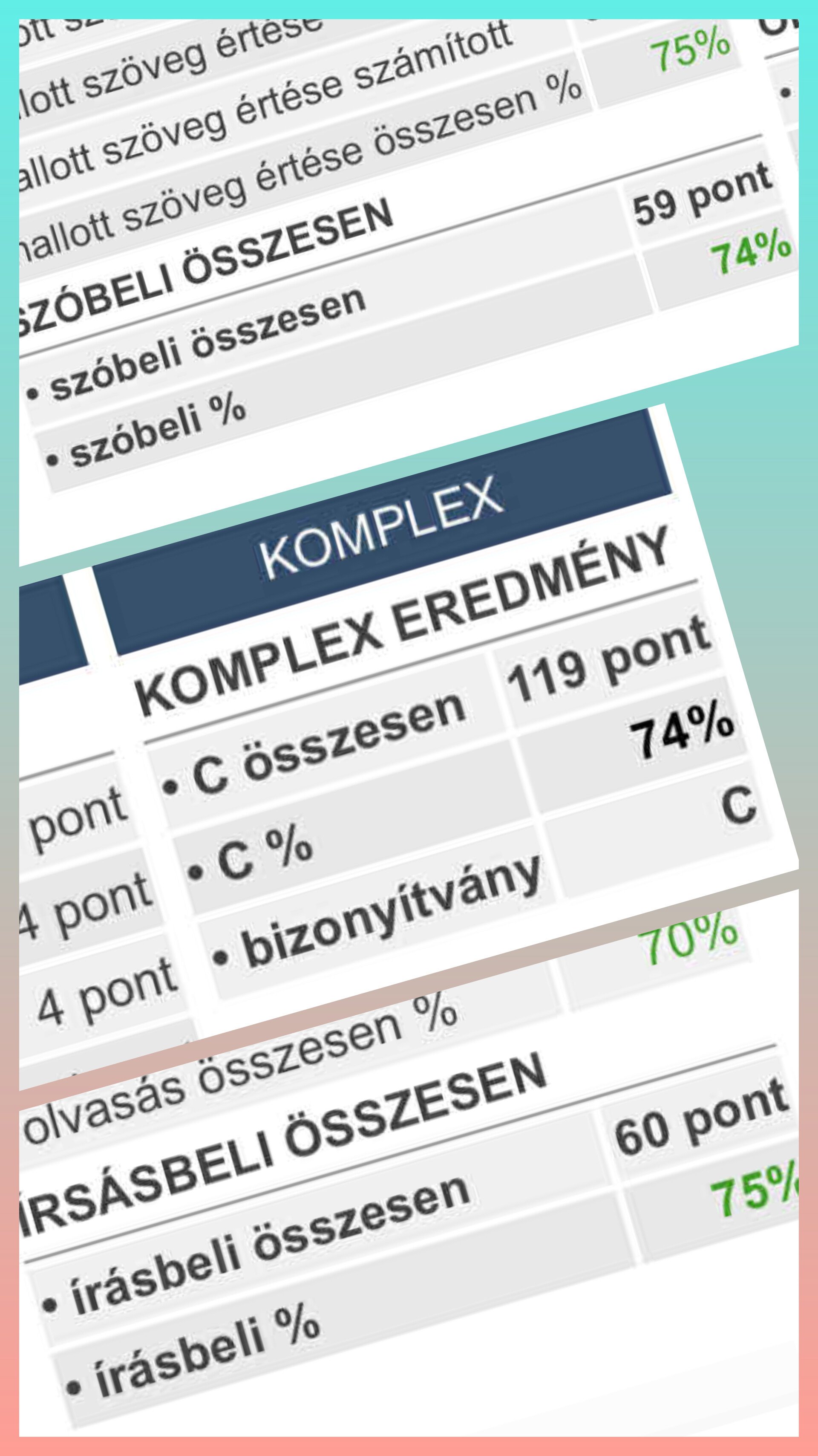 Orsi olasz nyelvvizsgája, gratulálok!! :)
