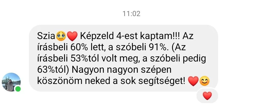 Hát, ez kihívás volt: olasztanári nyelvi záróvizsgára készütünk, és sikerült!! Gratulálok, Kitti!! :)