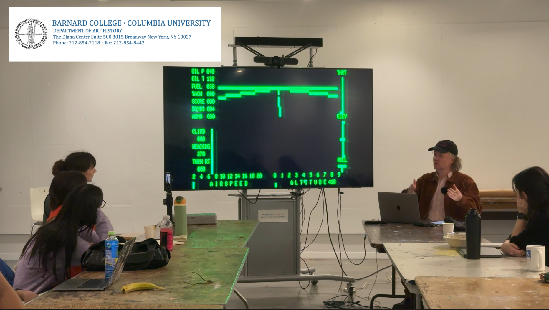 On Generative Art. Barnard College. New York. March 3rd 2026