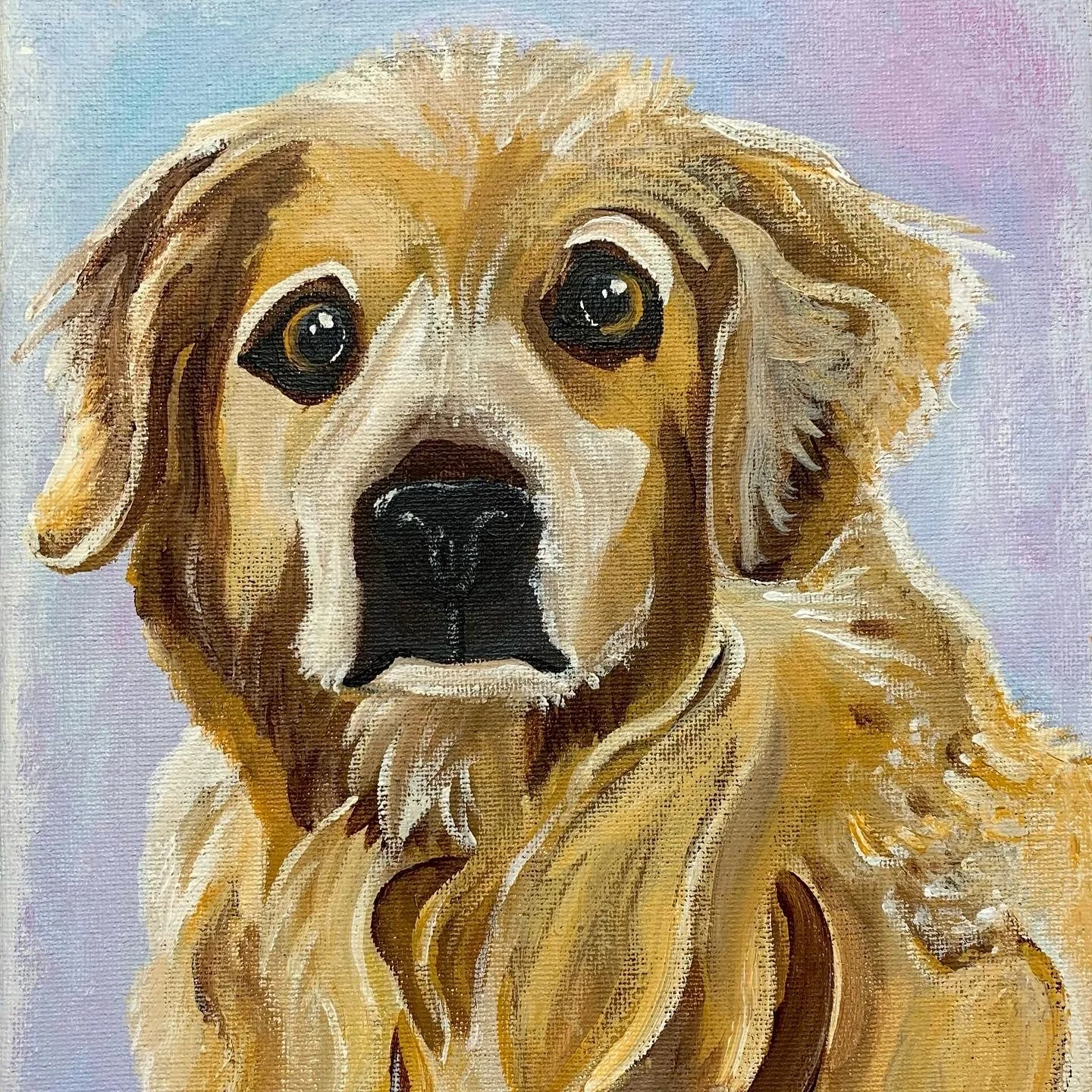 "Tuck" Acrylic Painting on Canvas
