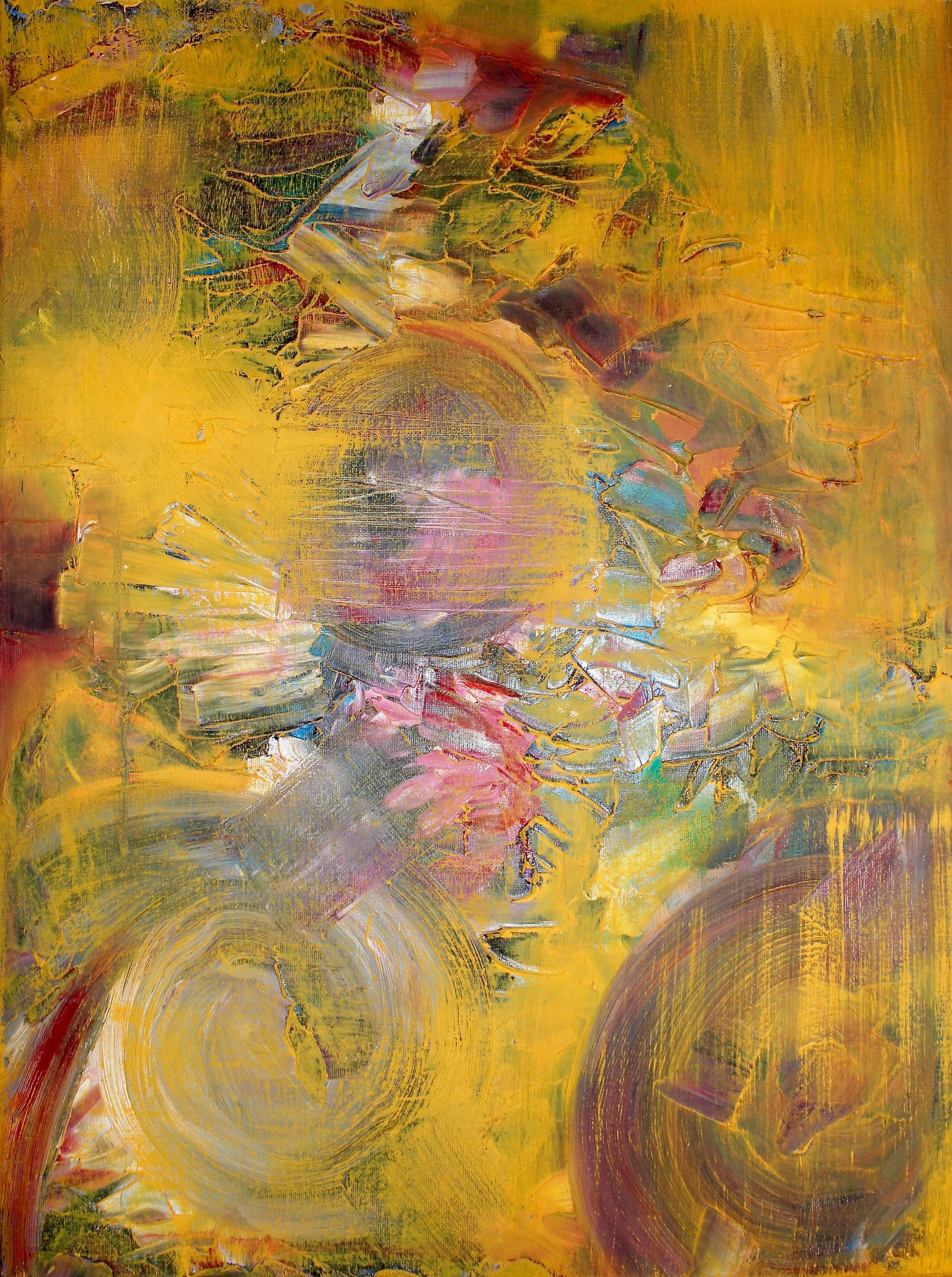 "Rounded" Oil Painting on Canvas