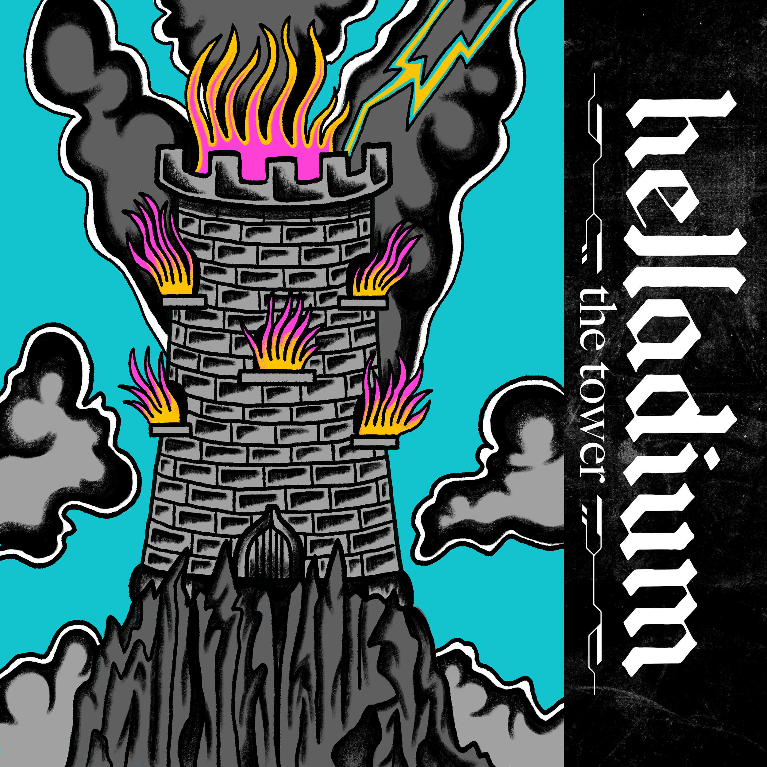 "The Tower" Helladium Album Cover Art