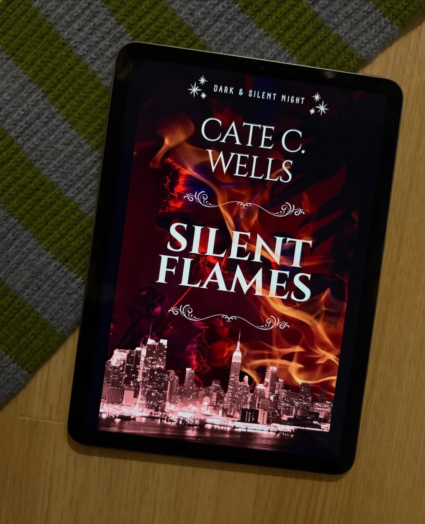 🌟🌟🌟🌟🌟 SILENT FLAMES - Cate C Wells 

&lsquo;Silent Flames&rsquo; is the final in the Dark &amp; Silent Night series about the Maddox brothers. Four authors have each written about a brother and this is the strongest for me - and the most controv