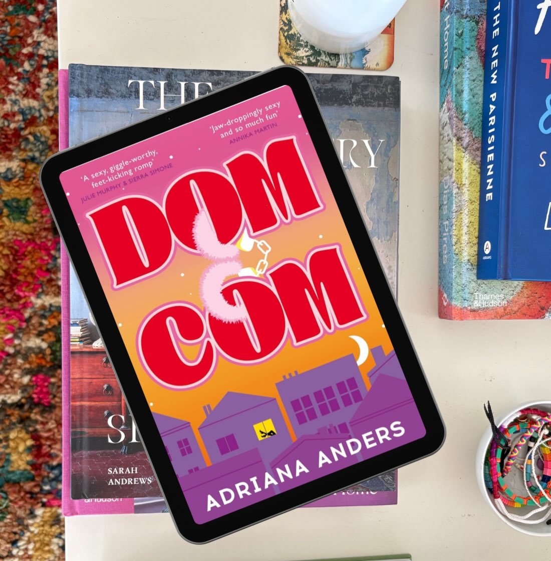 🌟🌟🌟🌟🌟 DOM COM - Adriana Anders (ARC read)

This is an unexpected pleasure! My first BDSM romantic comedy and it&rsquo;s a joy.

Rae goes to a sēx club for a Dom/sub speed dating event (LOL 🤭). She meets Grant and they sense a connection but she