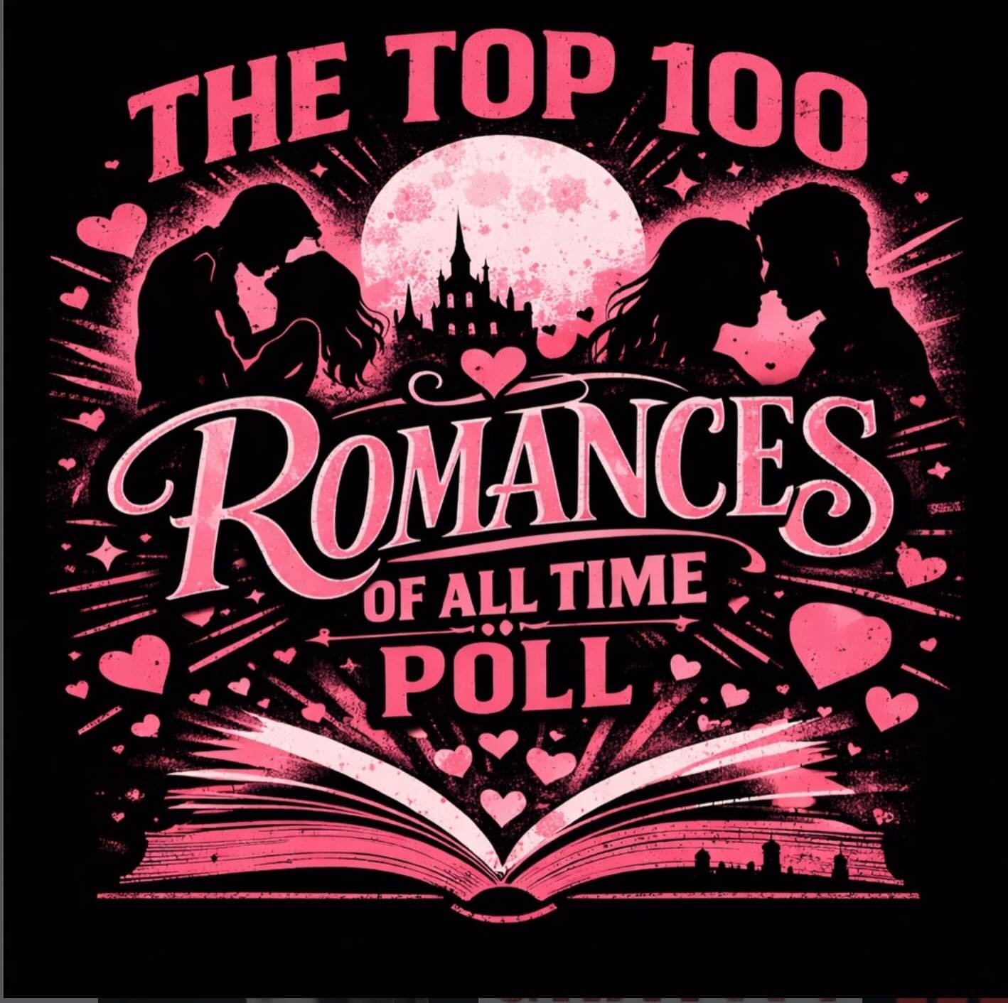 Top 100 romances poll 💕 

All About Romance is running their Top 100 for the last time. As well as this survey, this gem of a website has over 15,000 book reviews in its archive (some by me!) and so much information and history about romance. Last c