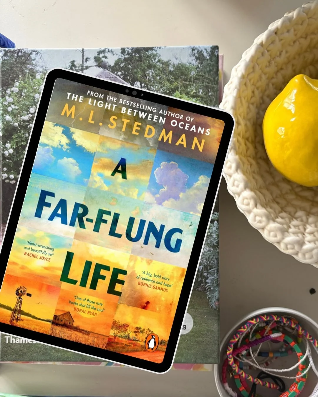 🌟🌟🌟🌟🌟 A FAR-FLUNG LIFE - M L Stedman (ARC read) - Literary Fiction

A sprawling novel about life on a sheep property in Western Australia, beginning in the late 1950s.  There&rsquo;s hard work, isolation, tragedy and bigotry and kindness.  A sup
