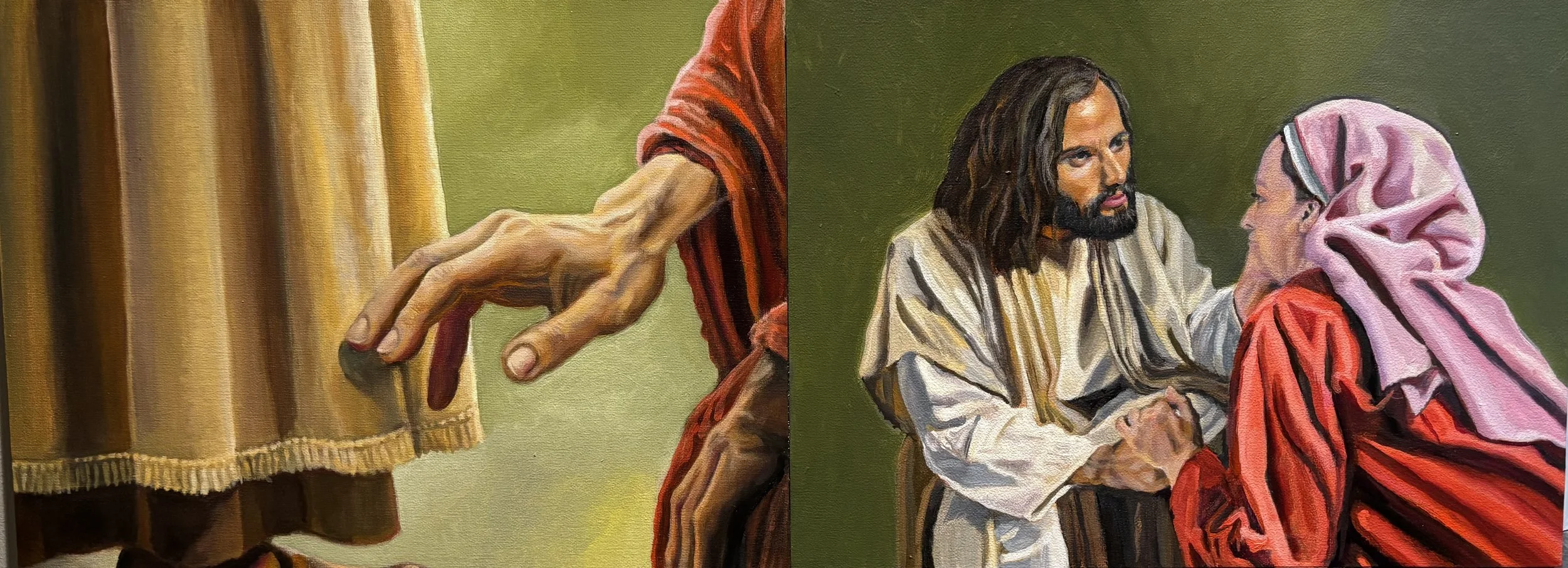 Touching His Garment With Faith